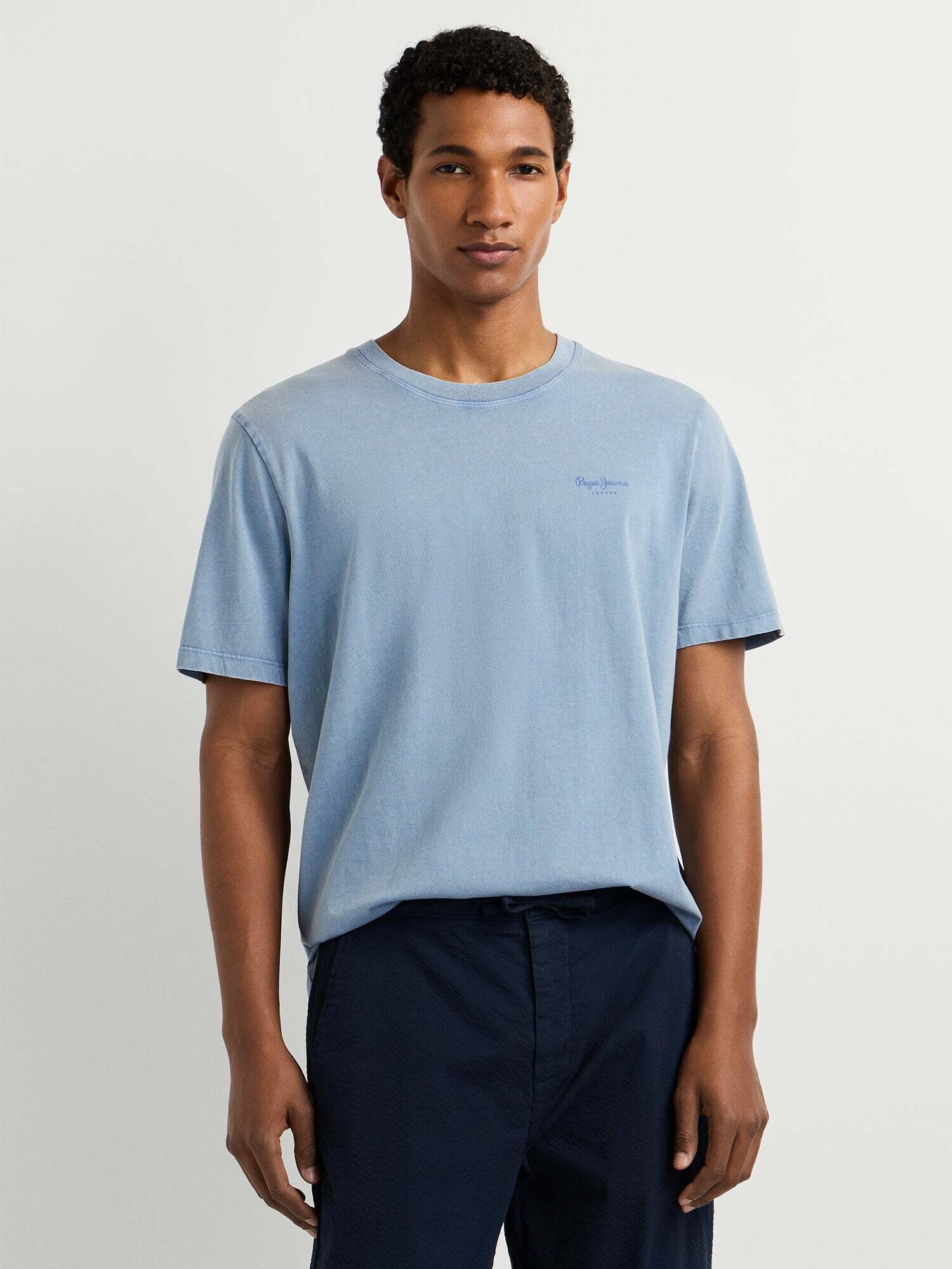 Pepe Jeans Camiseta 'Jacko' azul ahumado – imagen 6