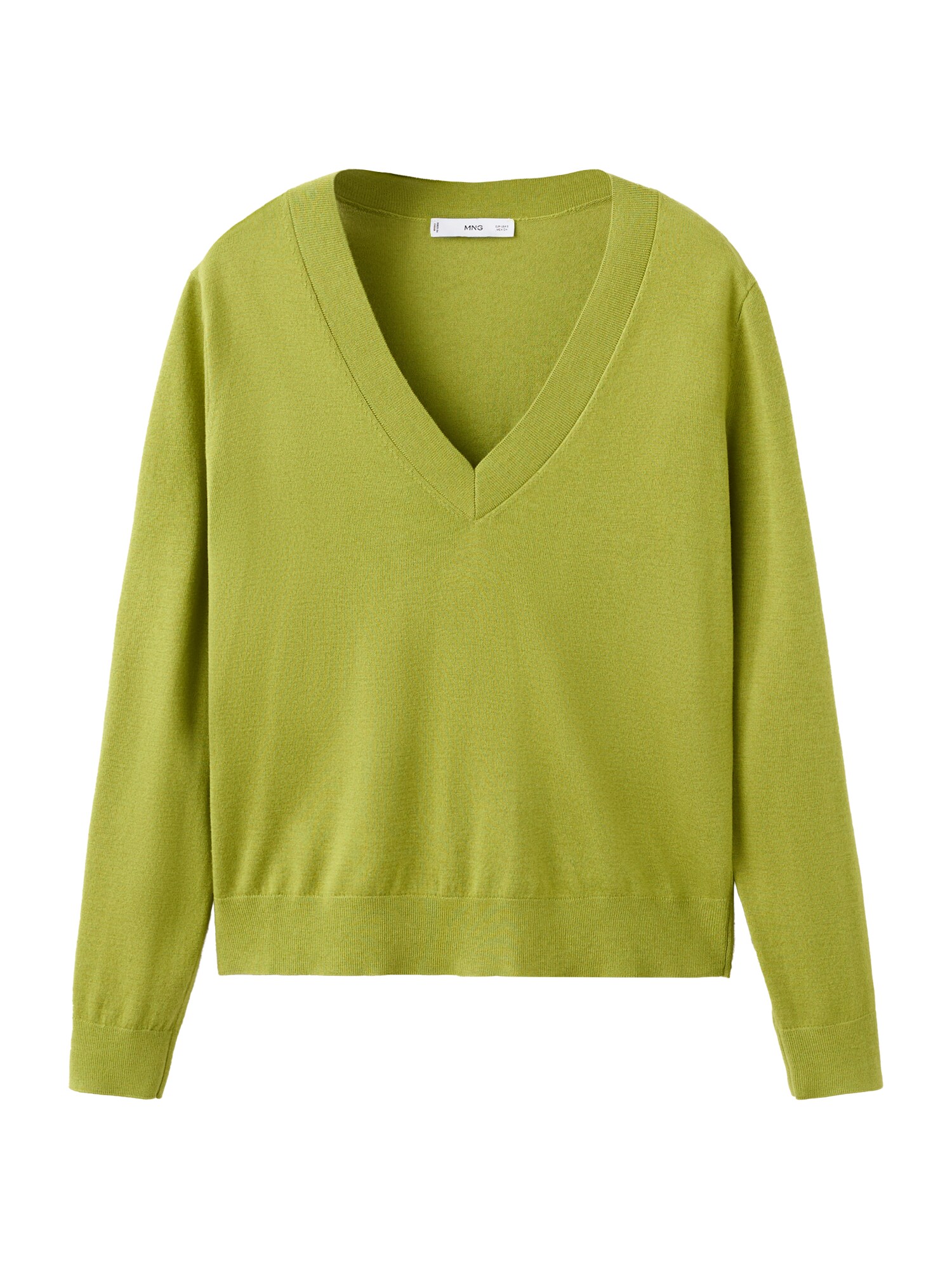 MANGO Pulover LUCCAV  oliv