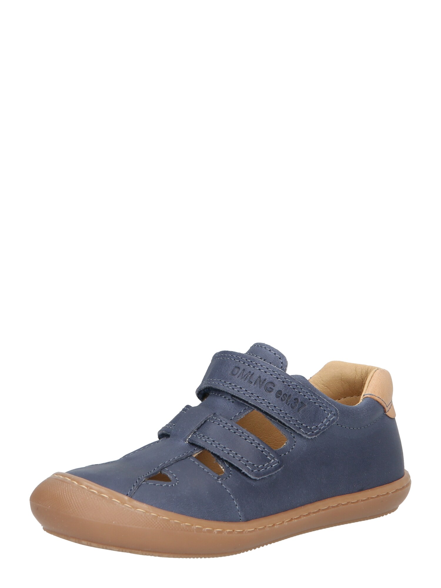 Däumling Sapatos abertos  bege / marinho