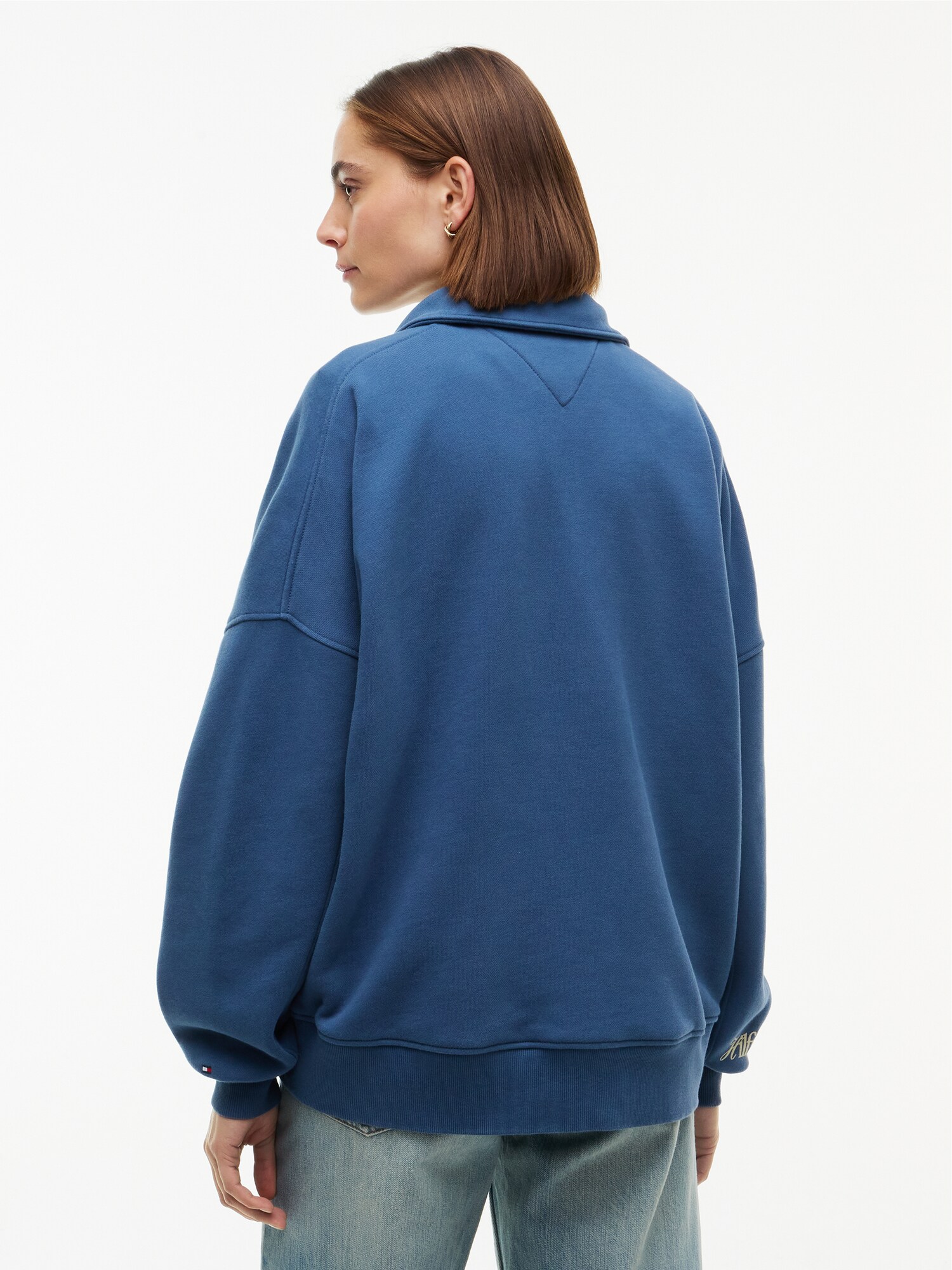 TOMMY HILFIGER Sudadera 'STUDIO TOMMY' zafiro / taupe – imagen 3