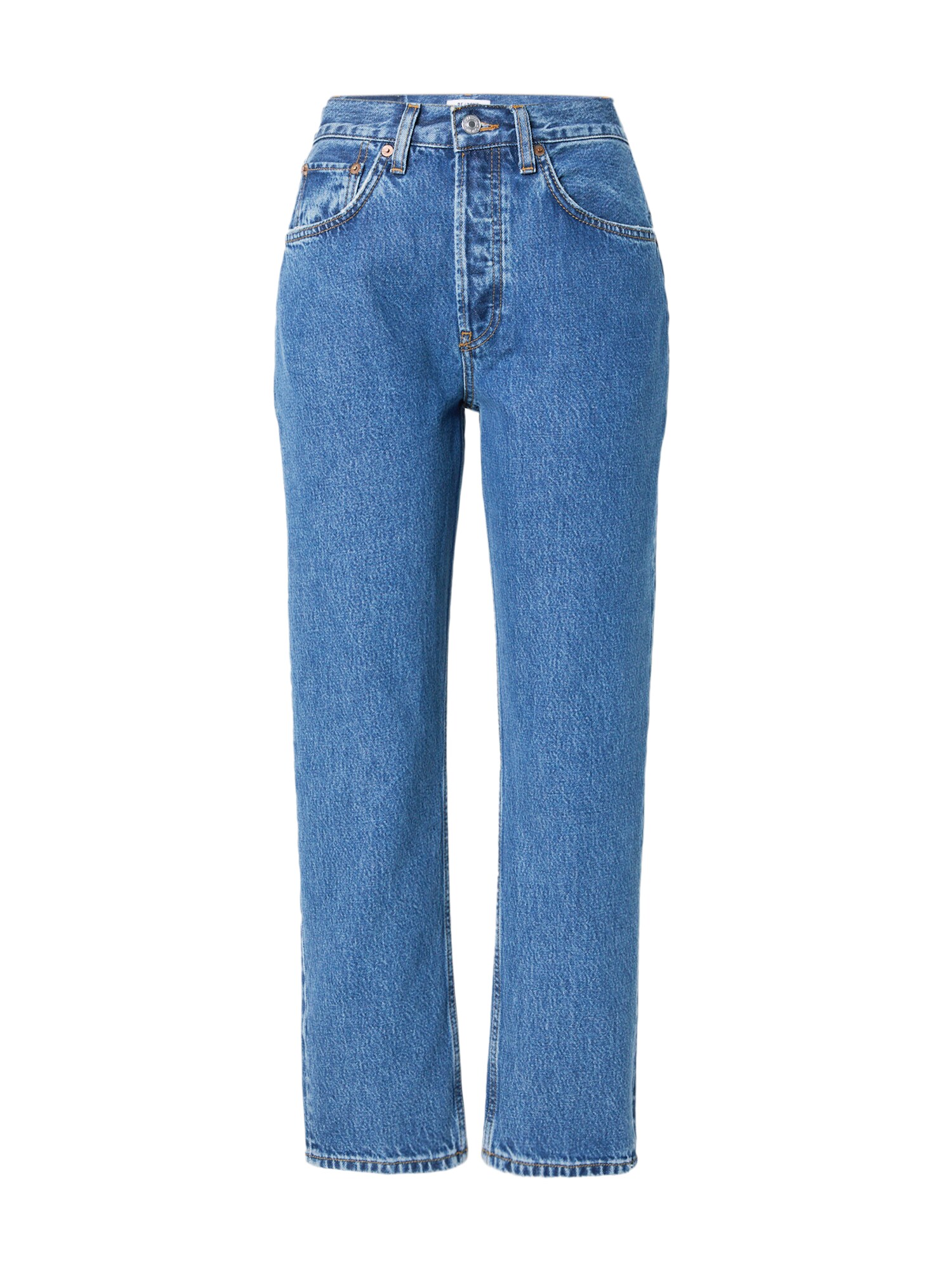 RE/DONE Džínsy '70S'  modrá denim