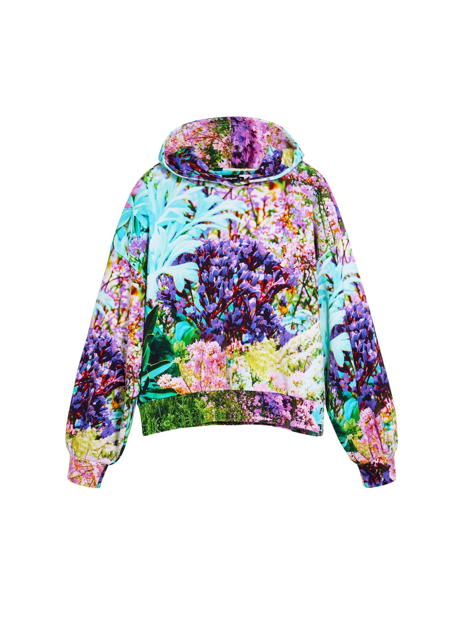 Desigual Bluză de molton Wild Garden  mai multe culori