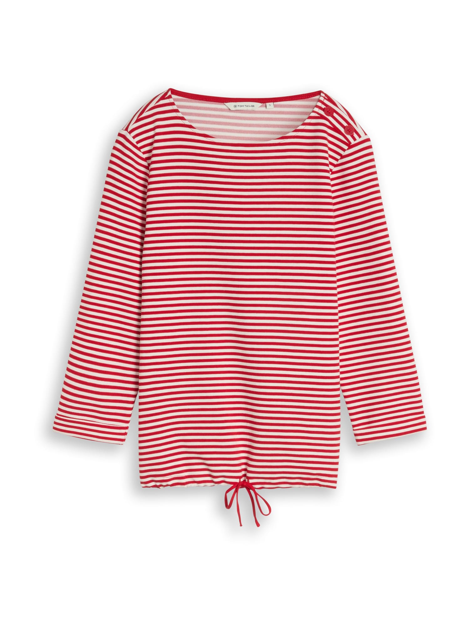 Tom Tailor Shirt Rood / Wit