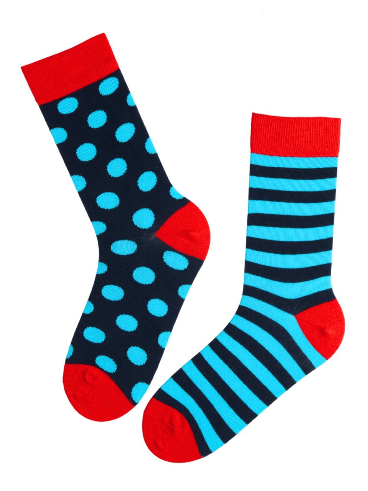 Sokisahtel Čarape 'VALDO mismatched socks for men' plava