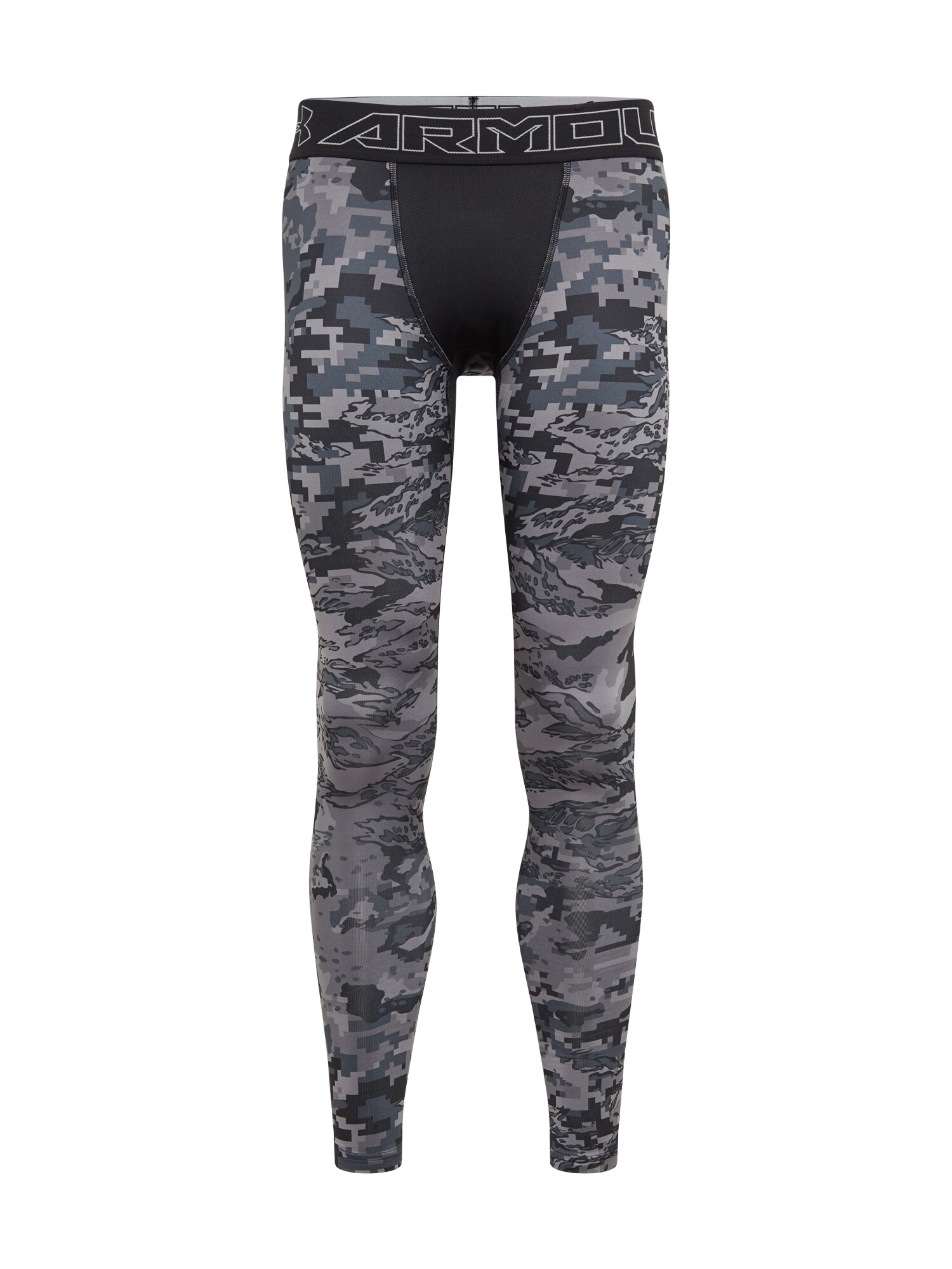 UNDER ARMOUR Sportinės kelnės  juoda / pilka / tamsiai žalia