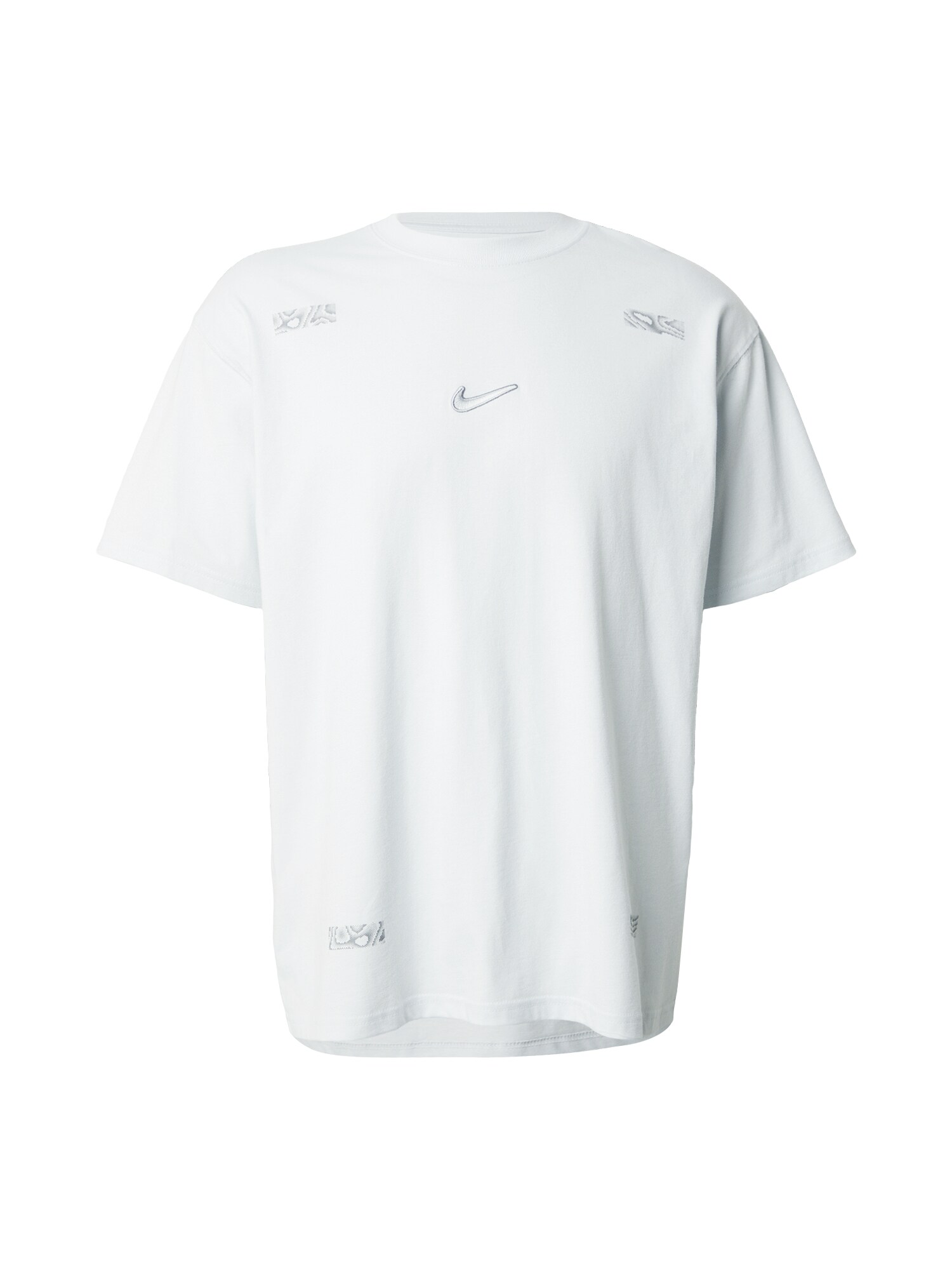 Nike Sportswear Tričko  svetlosivá / šedobiela