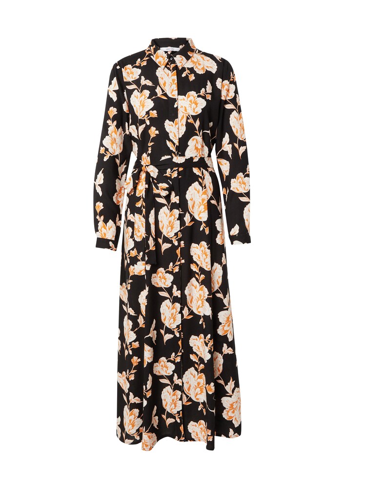 ABOUT YOU Kleid 'Aurelia' Damen Größe 38 mischfarben / schwarz Winterkleid