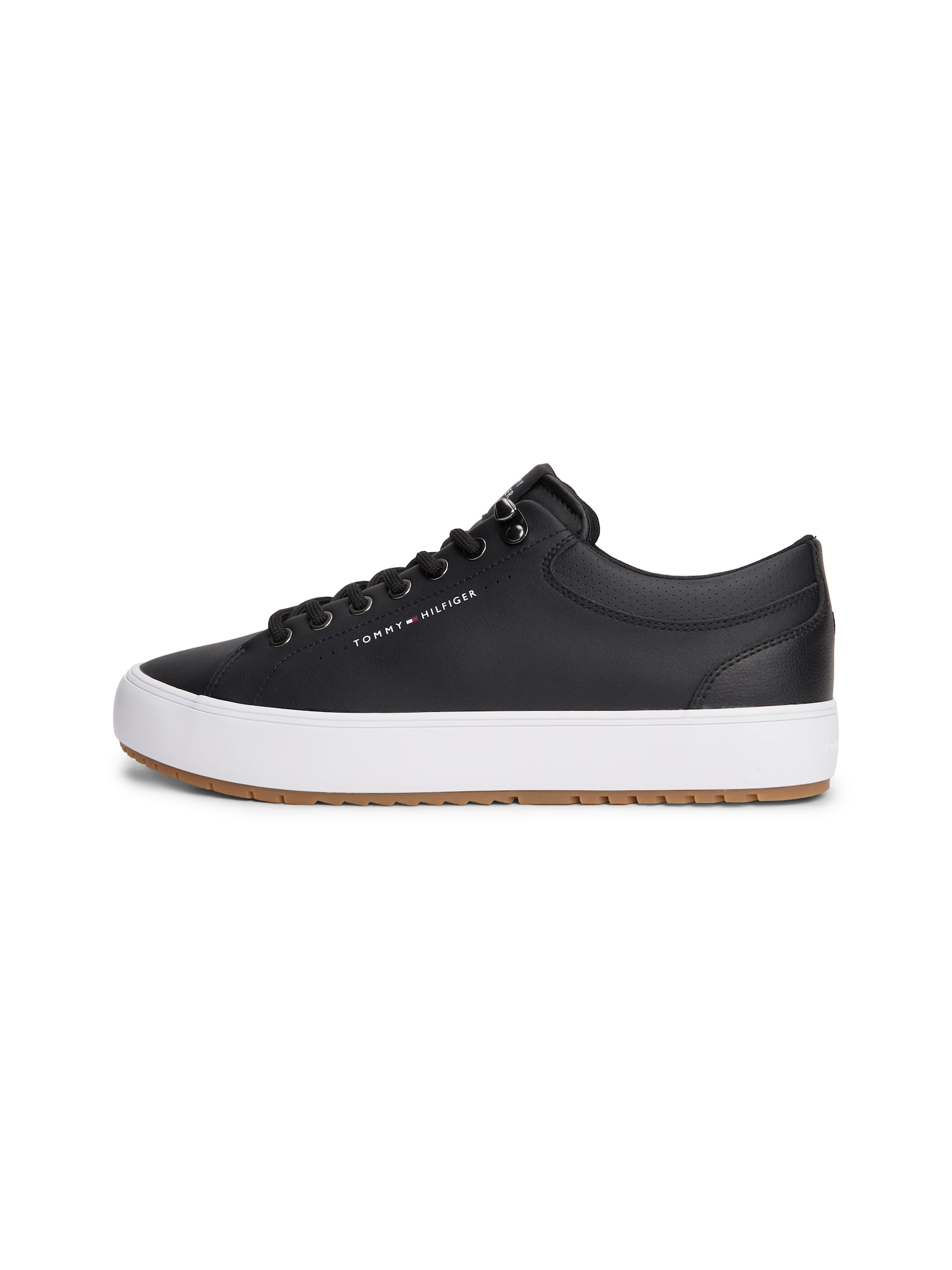 TOMMY HILFIGER Sneaker low HARLEM negru / alb