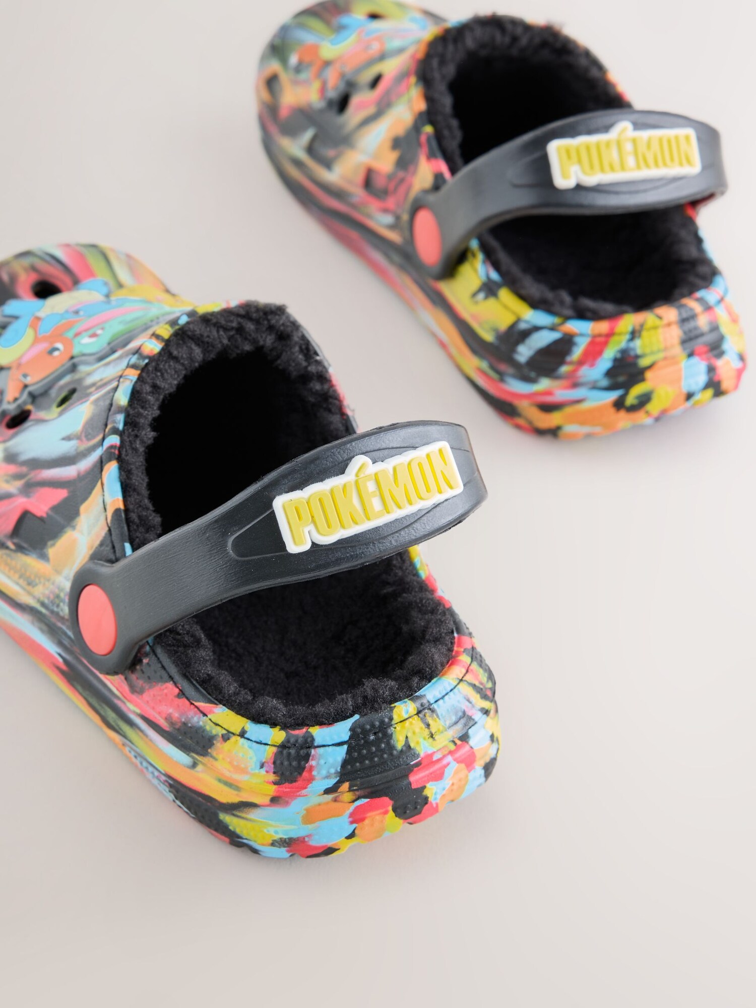 Next Zapatos abiertos 'Pokemon' aqua / amarillo / gris basalto / coral – imagen 2