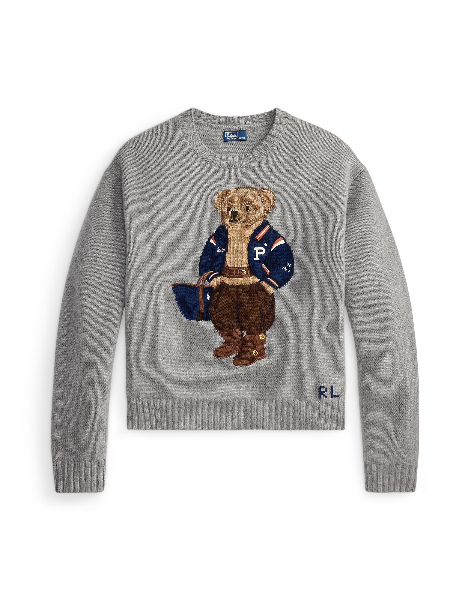 Polo Ralph Lauren Pulover ombră / maro cappuccino / maro închis / gri amestecat