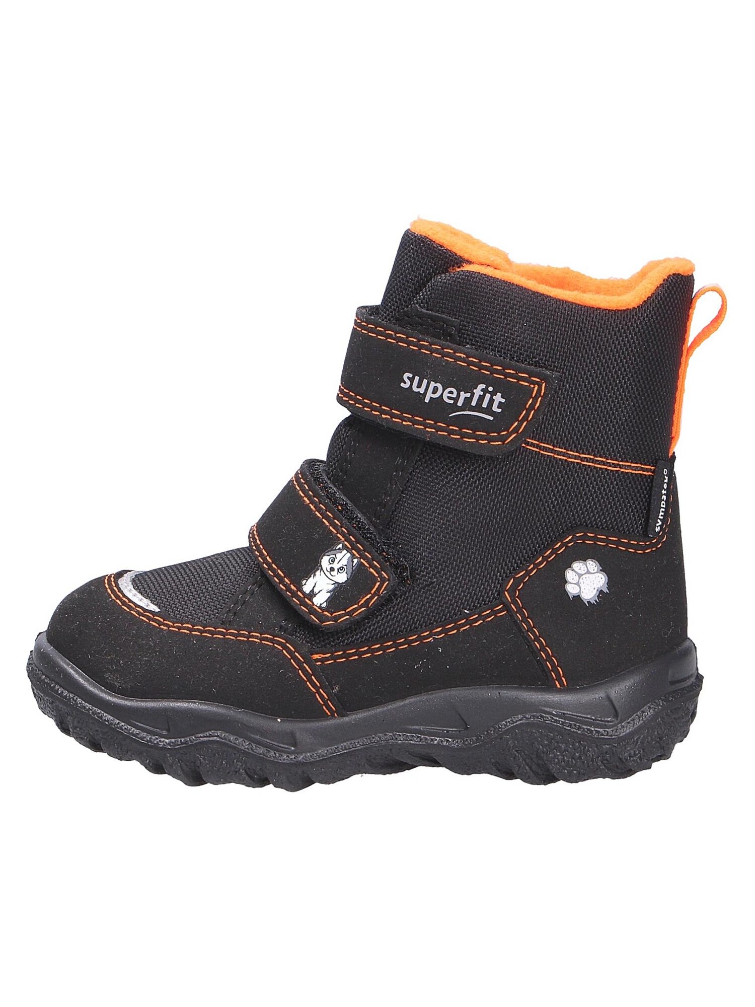 SUPERFIT Snehule 'HUSKY1' čierna / biela (obrázok 4)