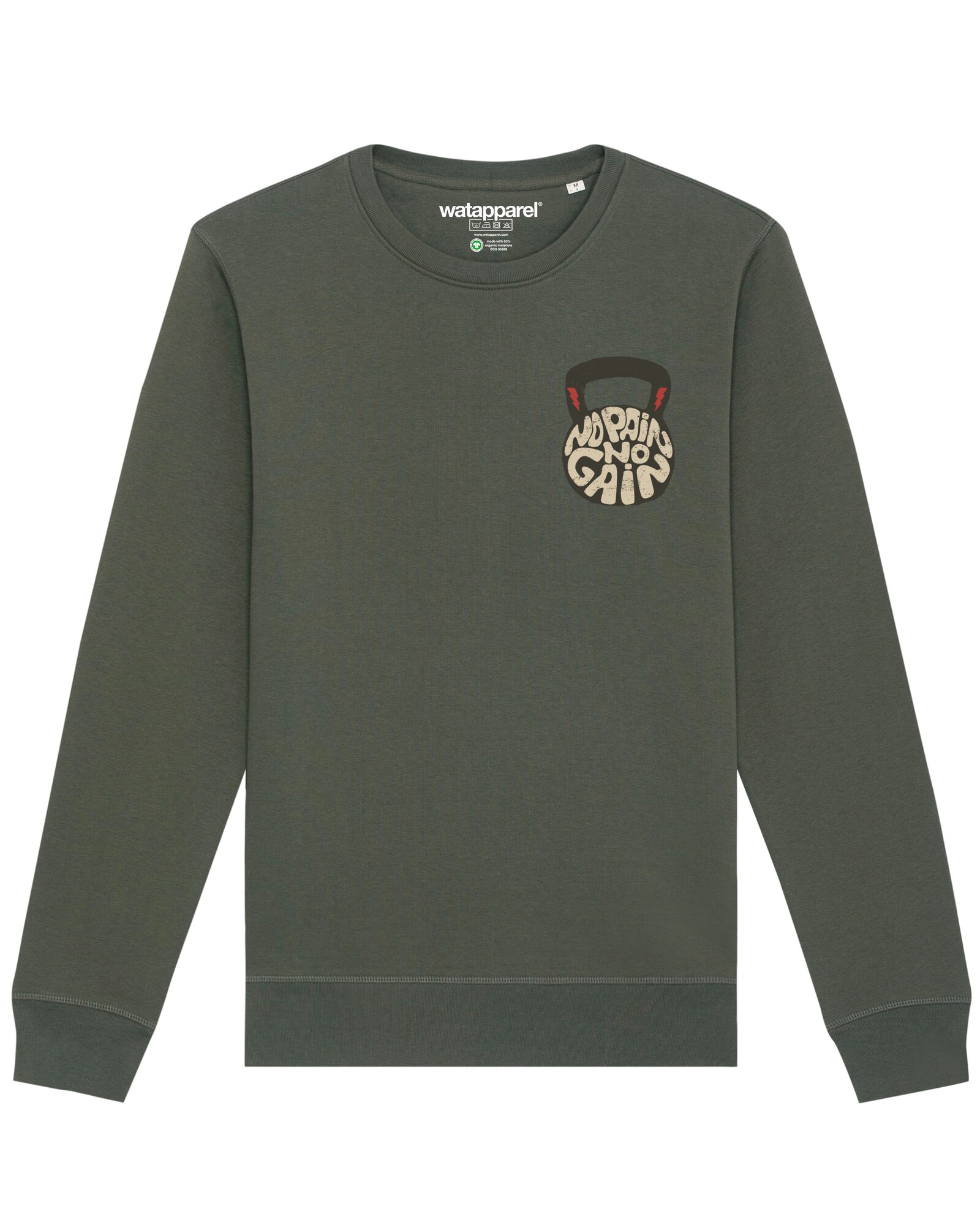 Thumbnail - Sweatshirt 'No Pain, no Gain'