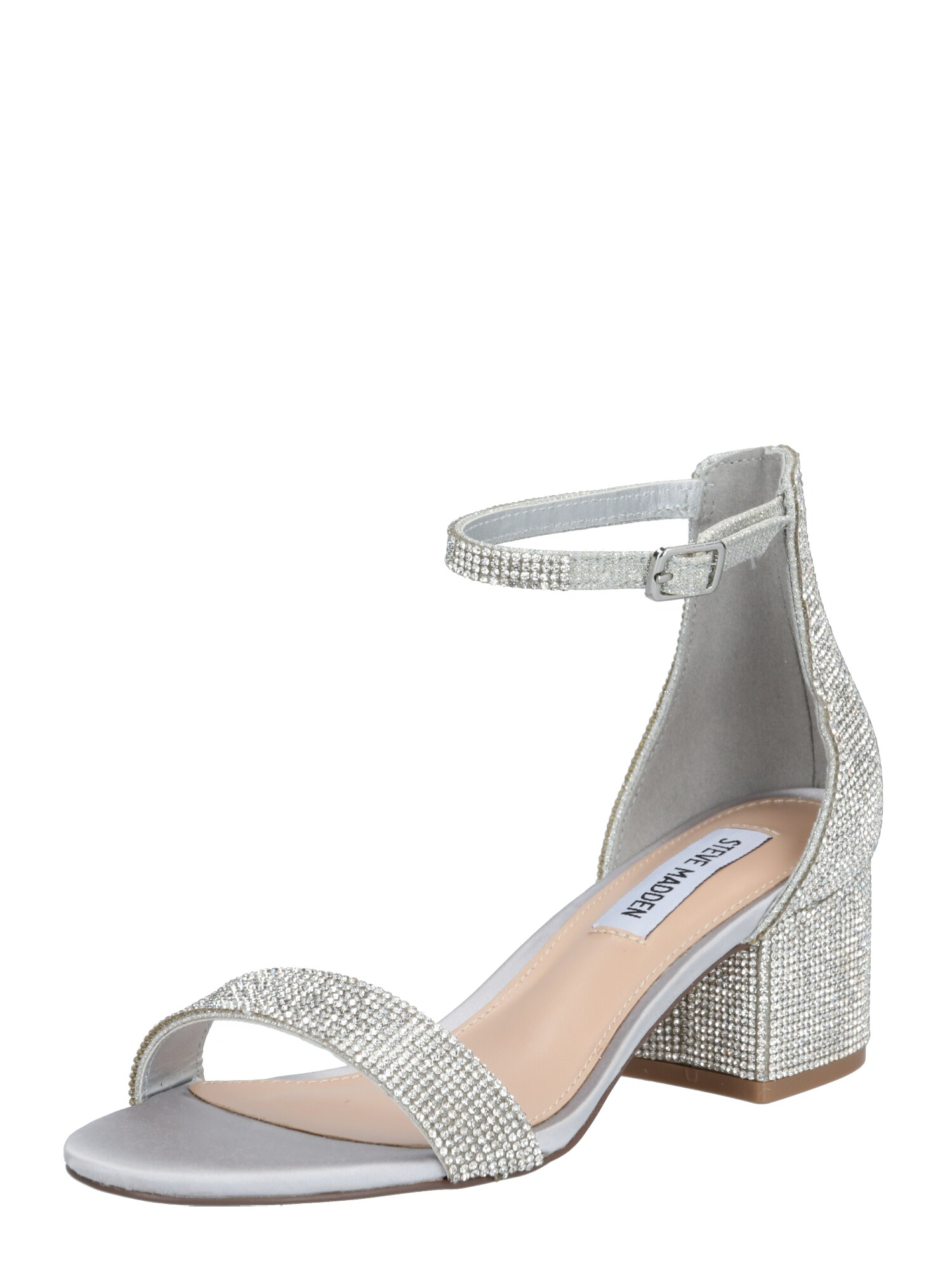 STEVE MADDEN Basutės su dirželiais 'IRENEE-R'  sidabrinė