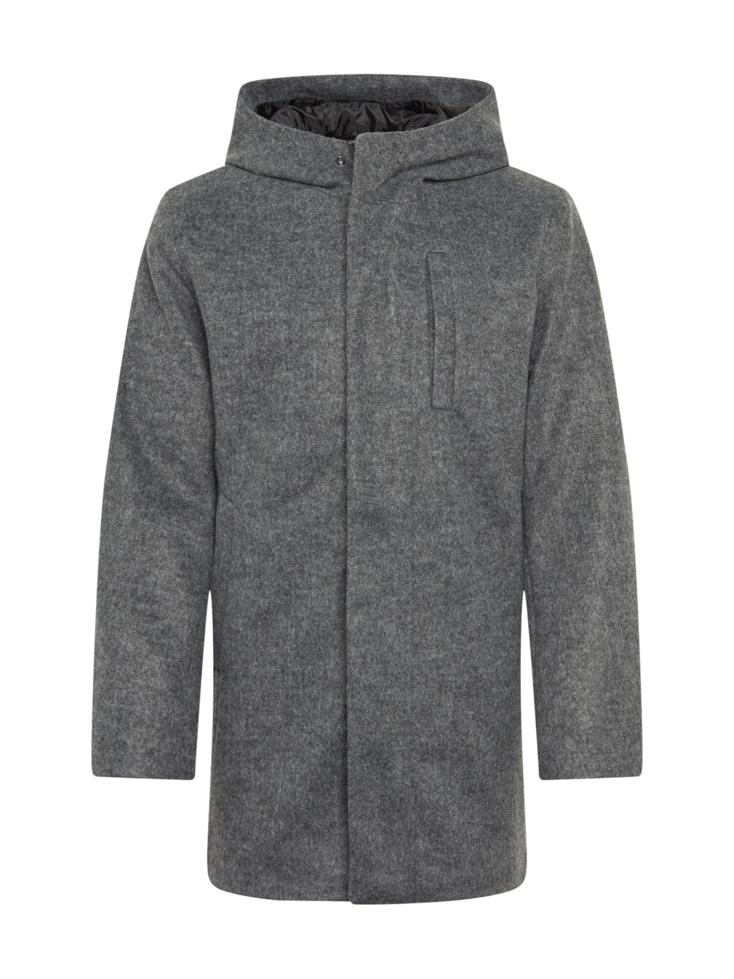 JACK & JONES Rudeninis-žieminis paltas 'JJGeorge'  margai pilka