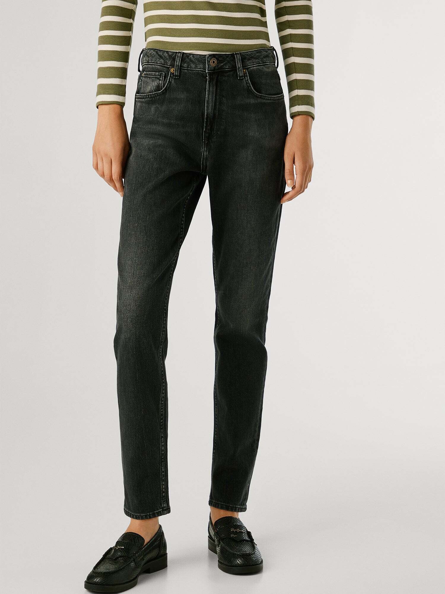 Pepe Jeans Vaquero 'Violet' negro denim – imagen 2