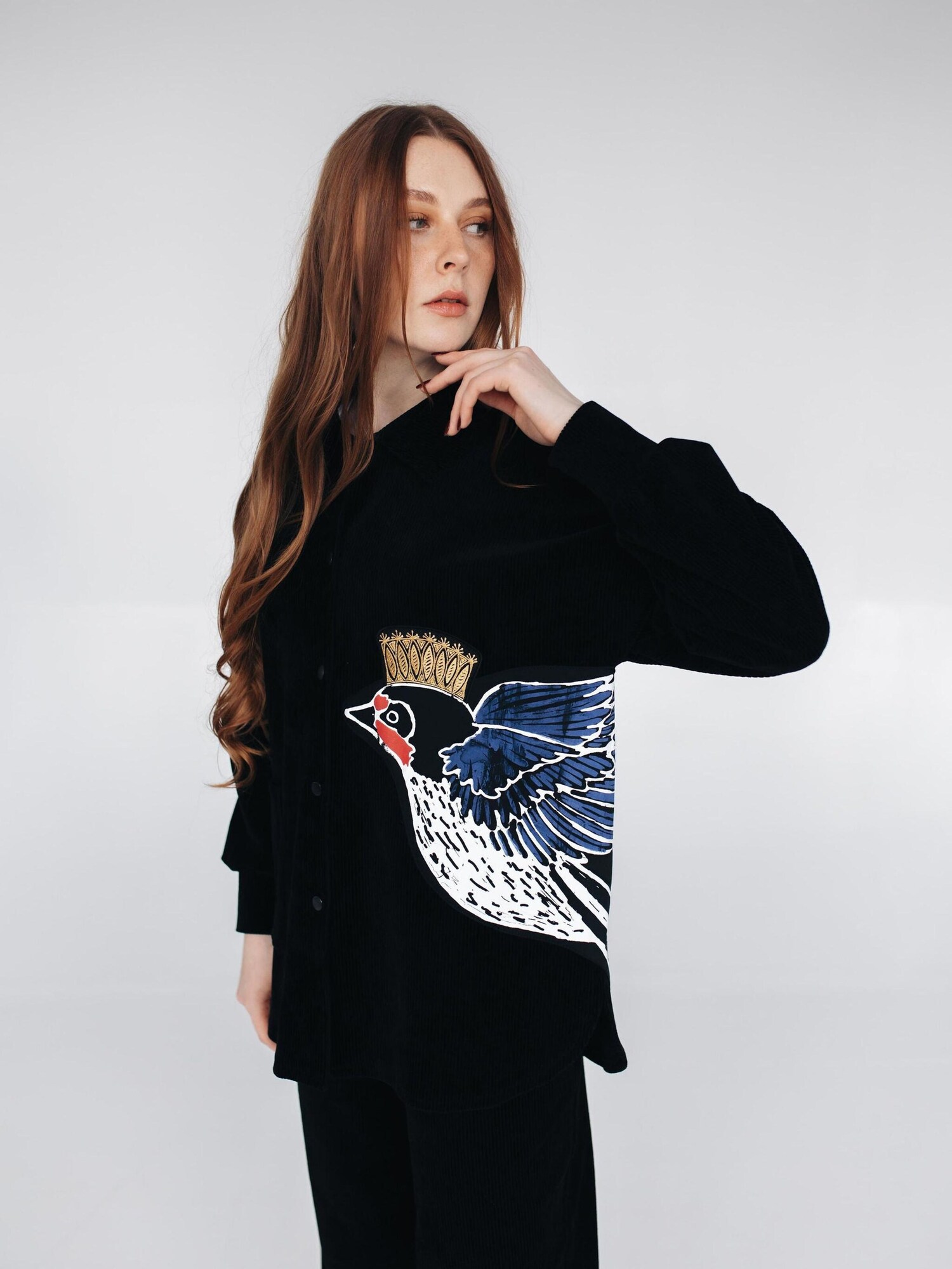 RADADA Camicia da donna  nero