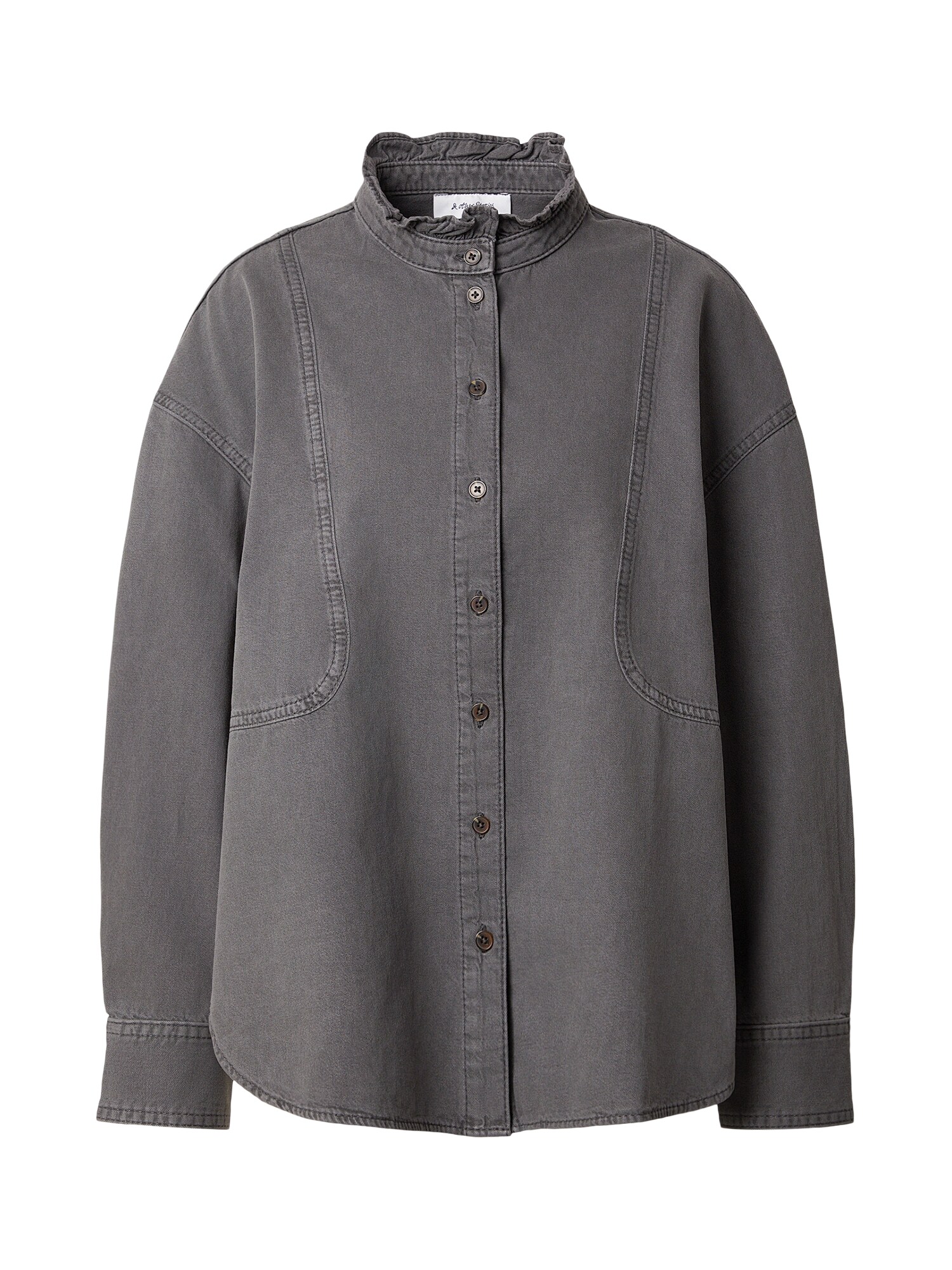 & Other Stories Bluză  gri denim