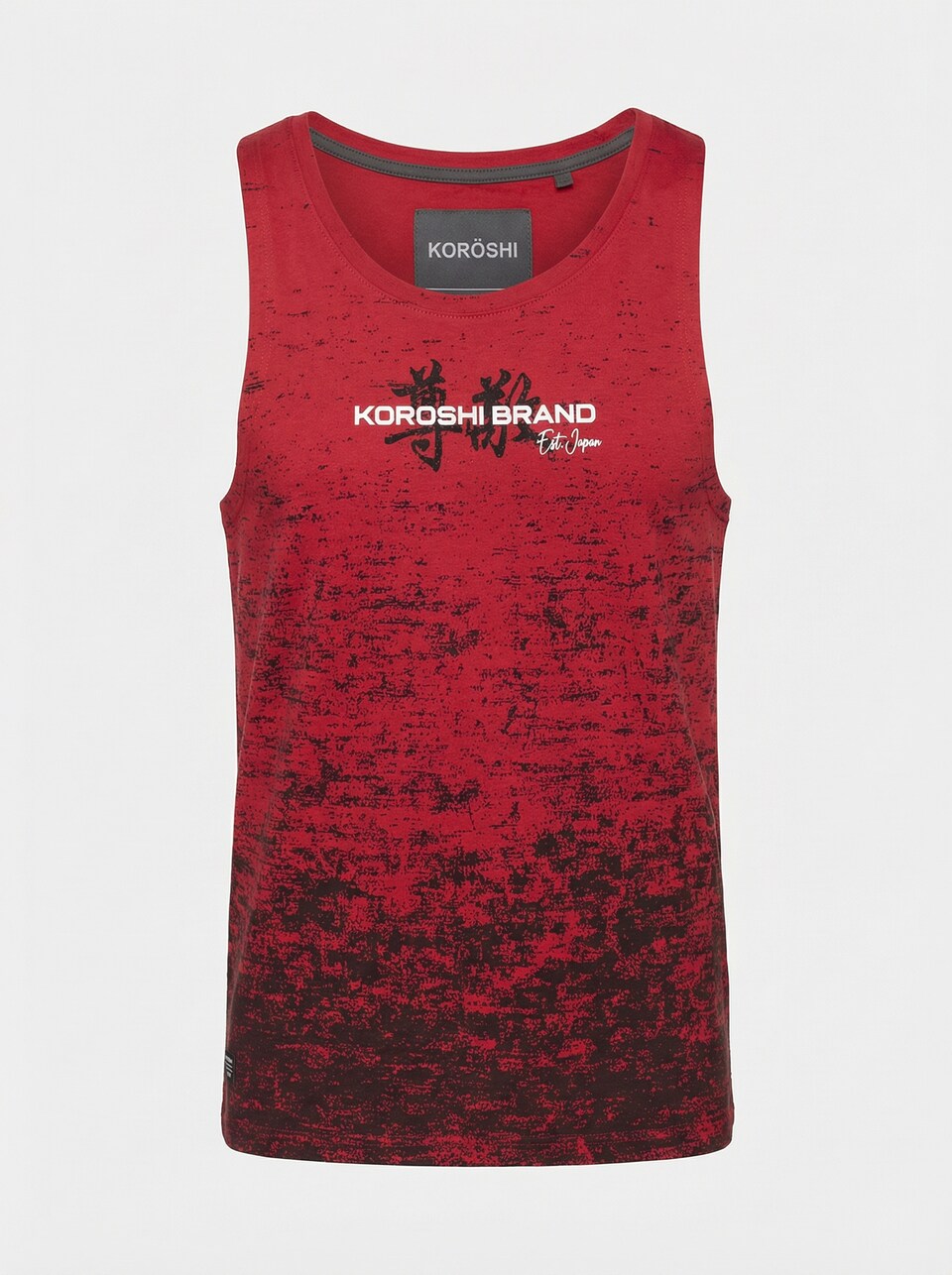 T-shirt röd / svart