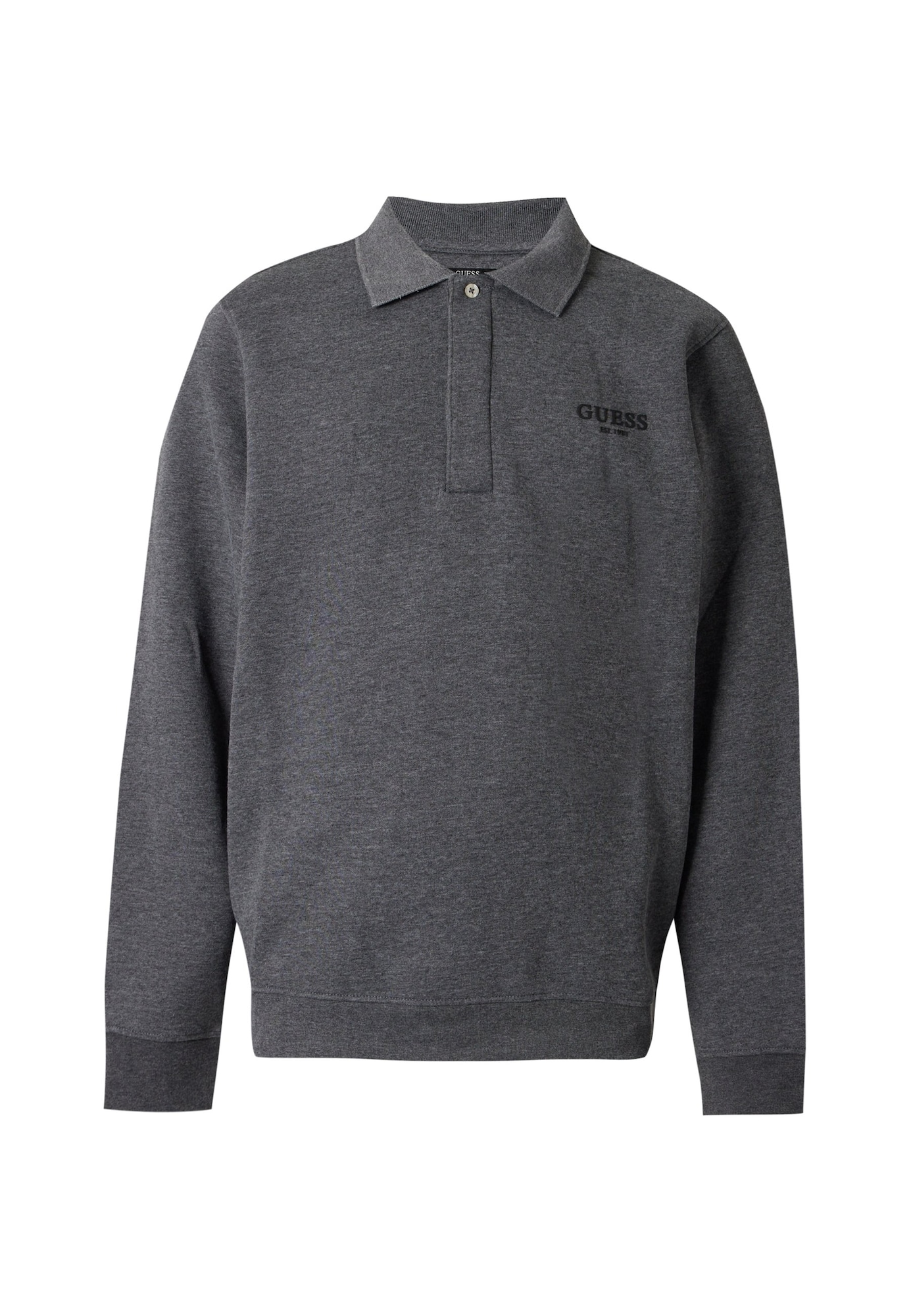 GUESS Sudadera  gris moteado