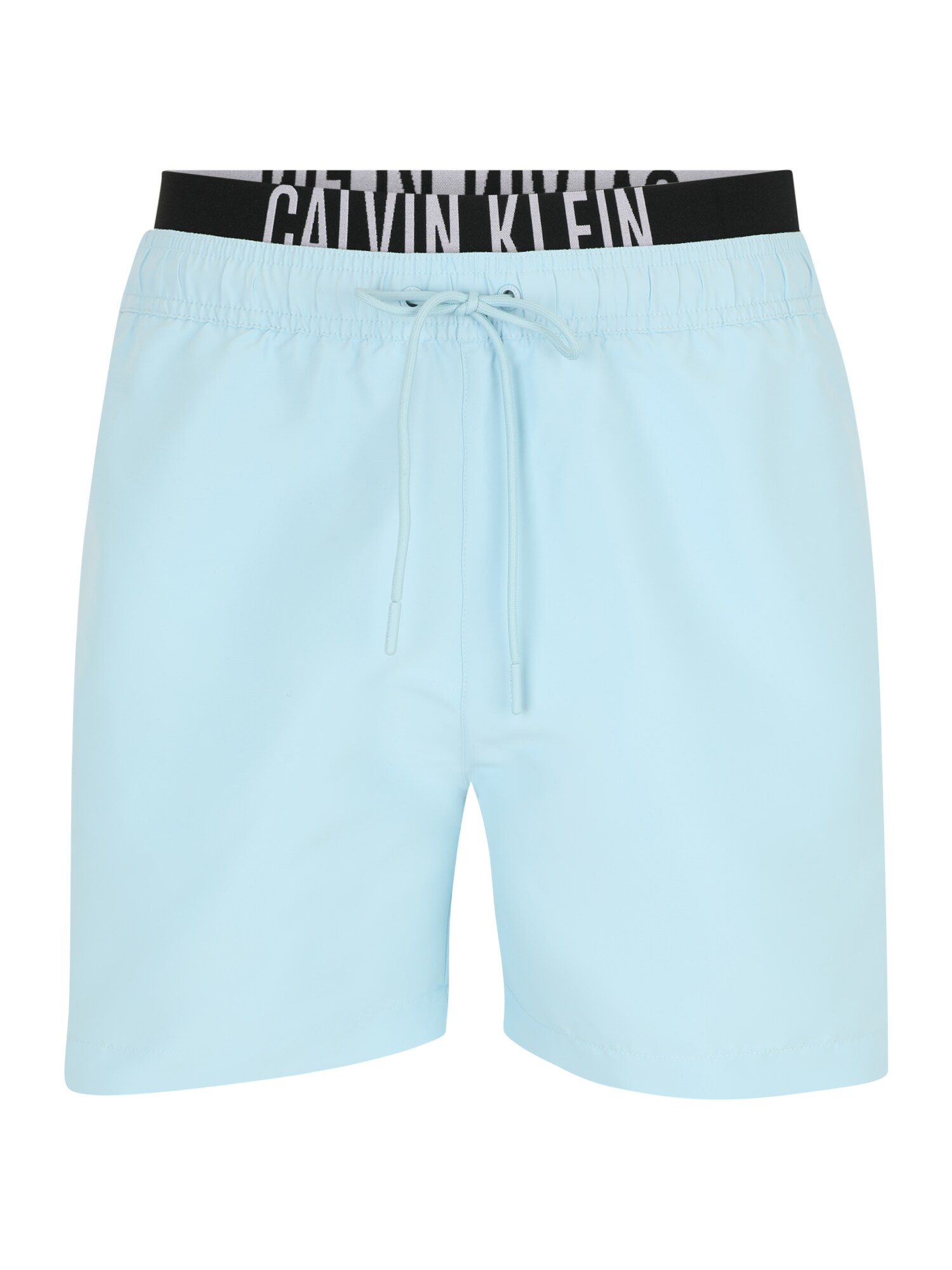 Calvin Klein Swimwear Șorturi de baie  albastru deschis / gri deschis / negru