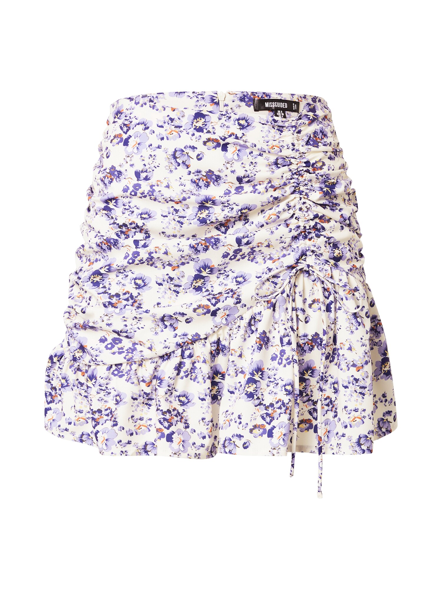 Missguided Sukňa  žltá / levanduľová / tmavofialová / oranžová / biela
