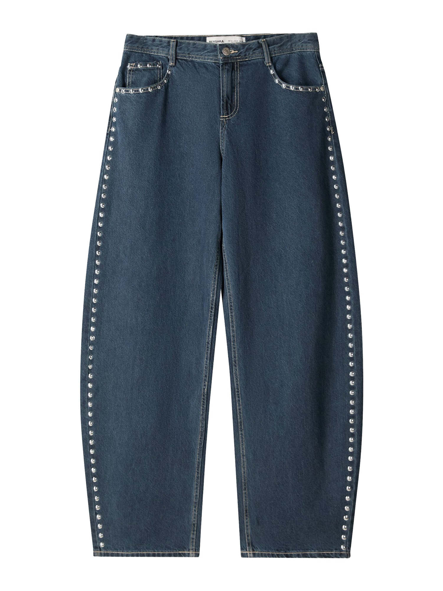 Bershka Farmer  tengerészkék / ezüst akciós termékkép 1