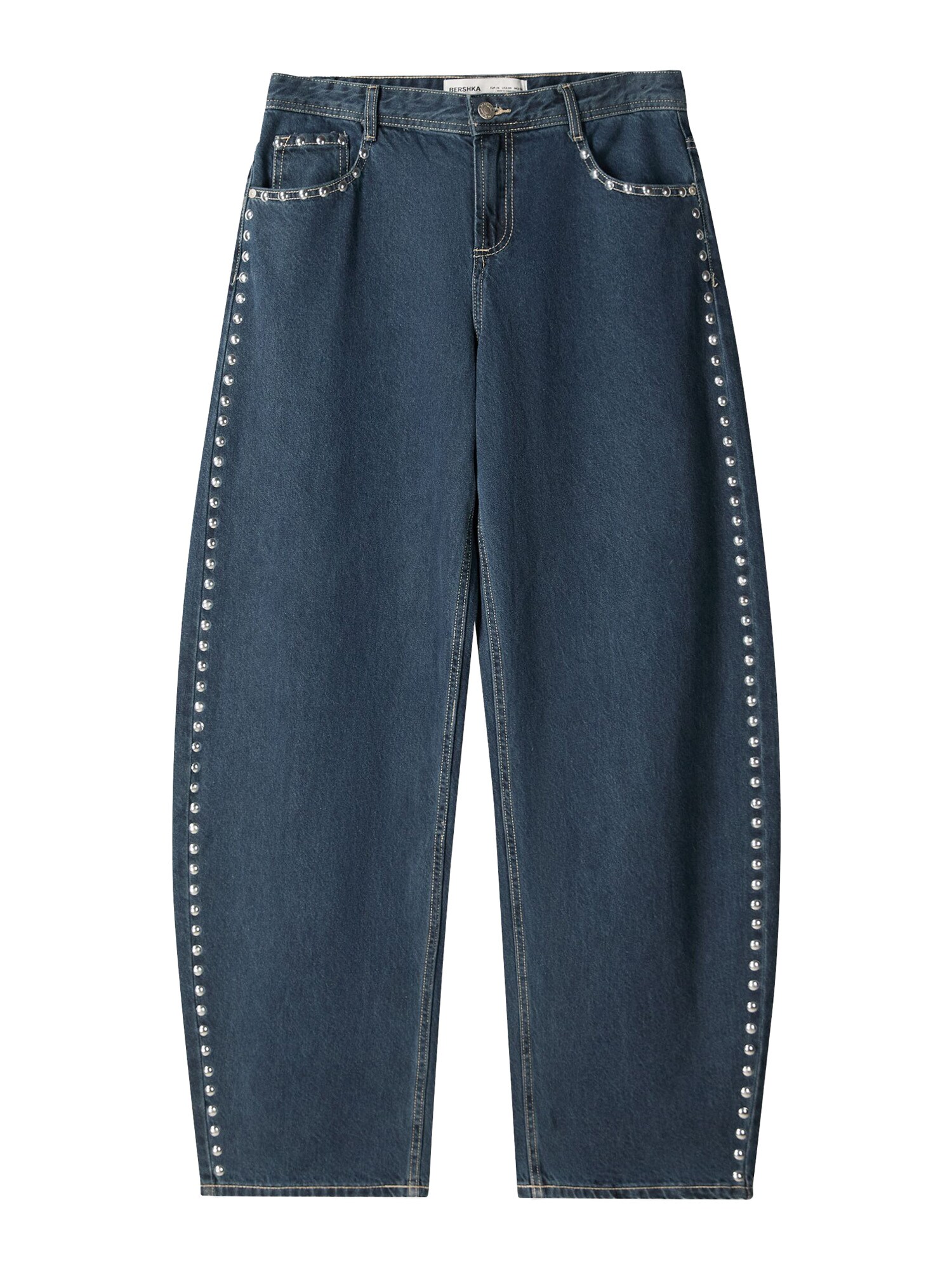Bershka Farmer tengerészkék / ezüst akciós termékkép 1