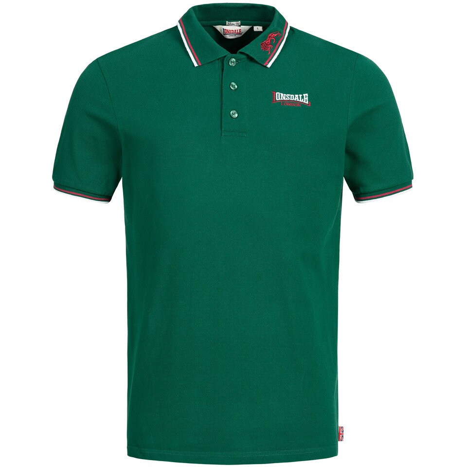 T-shirt grön / röd