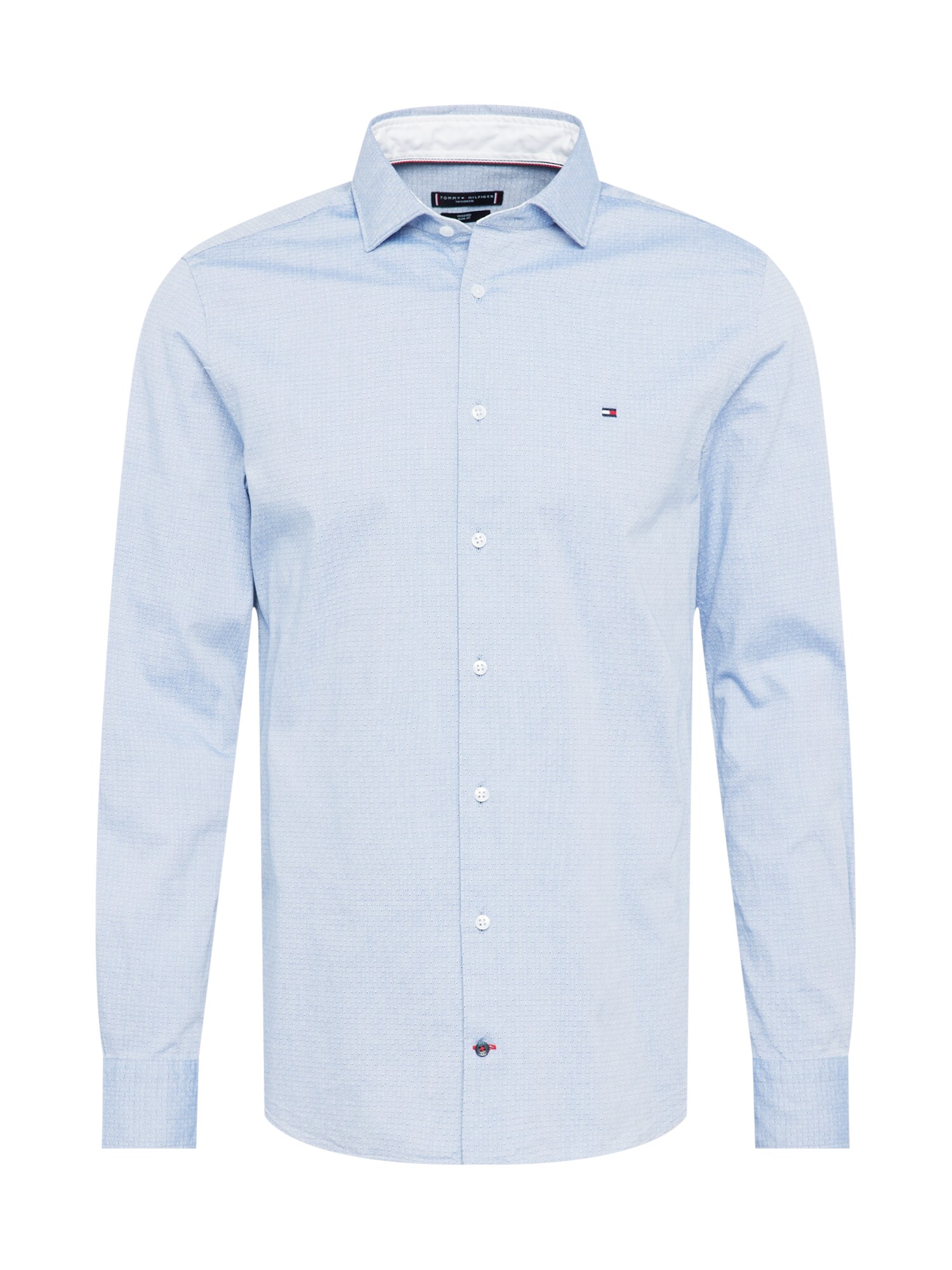 Tommy Hilfiger Tailored Krekls 'OXFORD' tumši zils / debeszils / balts