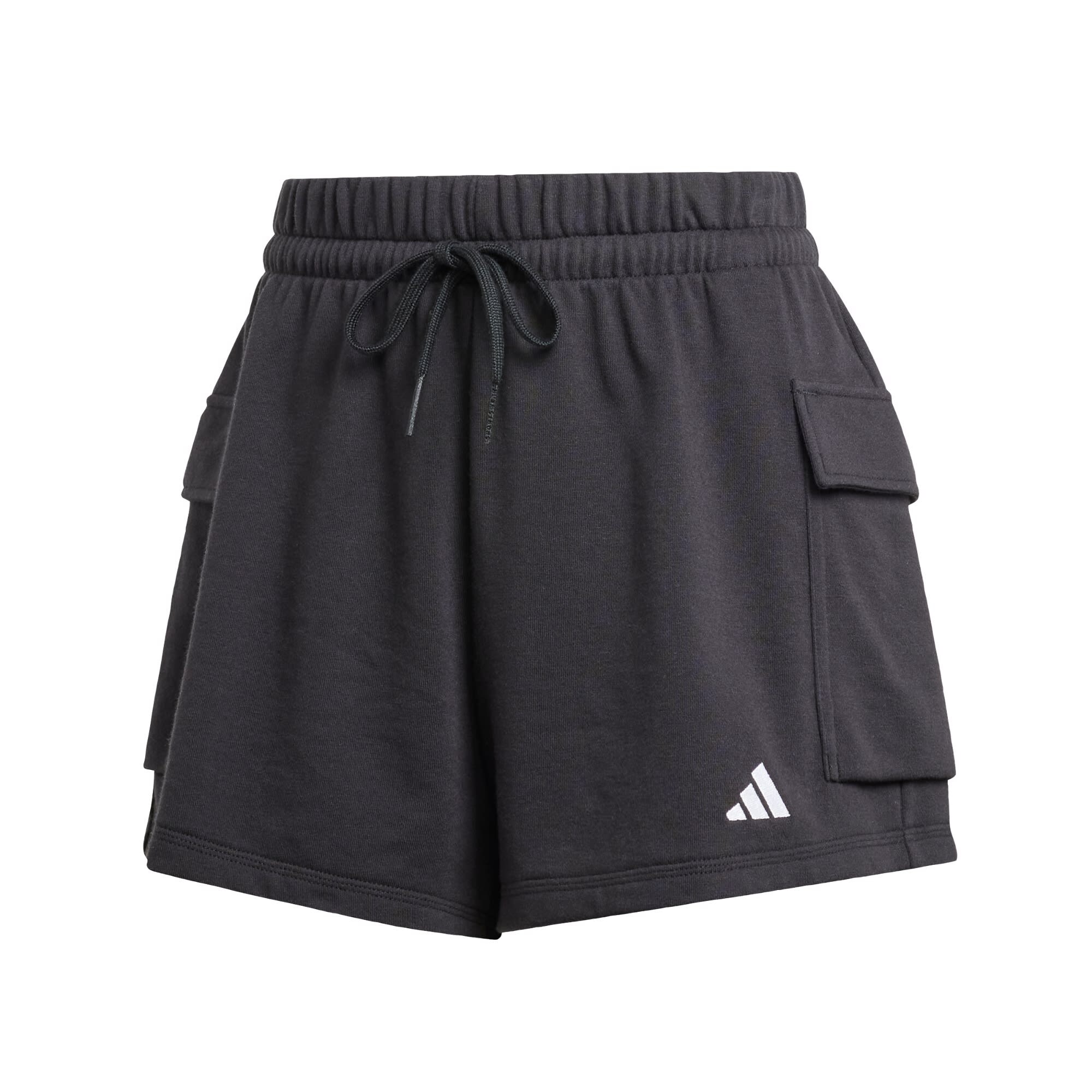 ADIDAS SPORTSWEAR Pantaloni sport Essentials  negru / alb