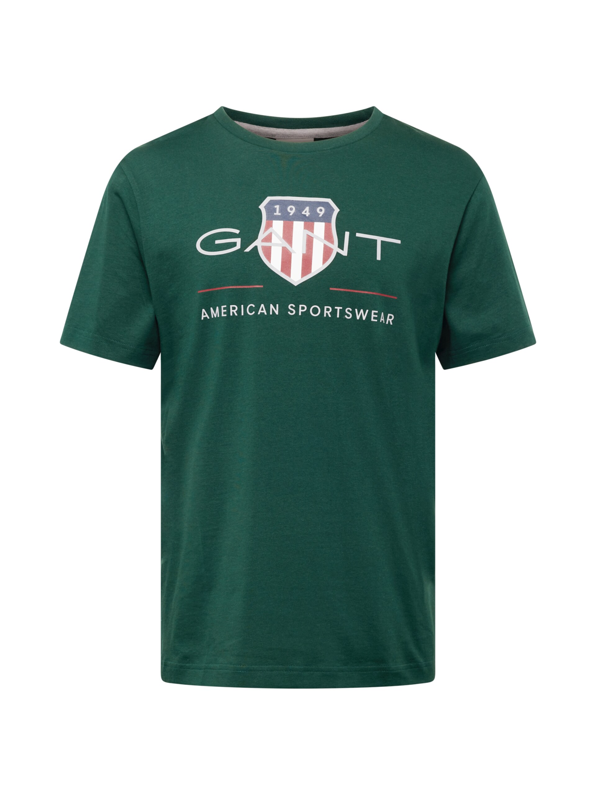 Gant T-shirt blå / grön / röd herr