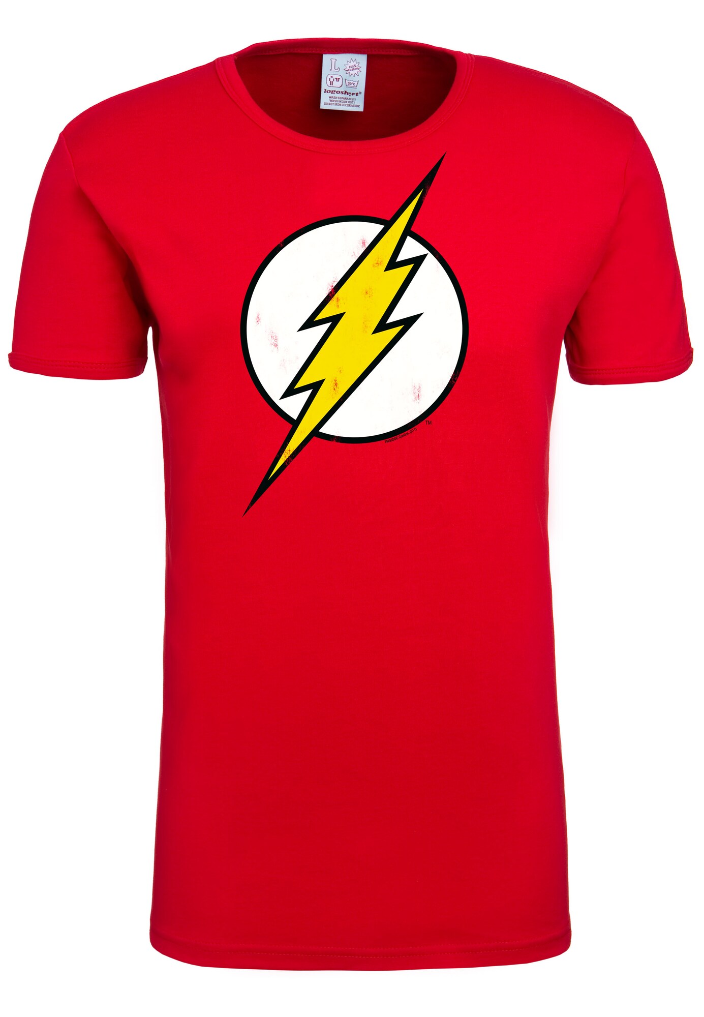 Thumbnail - T-Shirt mit coolem 'Flash'-Print