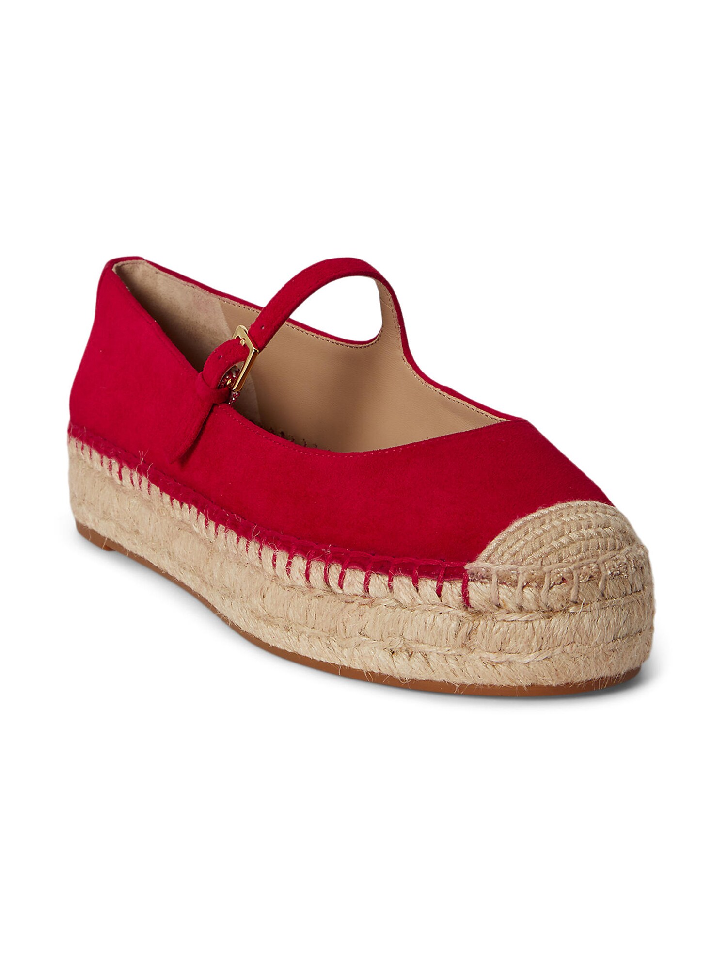 Lauren Ralph Lauren Alpargatas 'LUIZE'  rojo – imagen 4