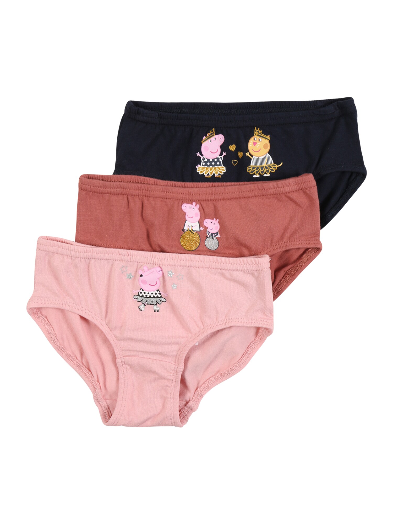NAME IT Apatinės kelnaitės 'FPeppa Pig'  tamsiai mėlyna / rožių spalva / ryškiai rožinė spalva