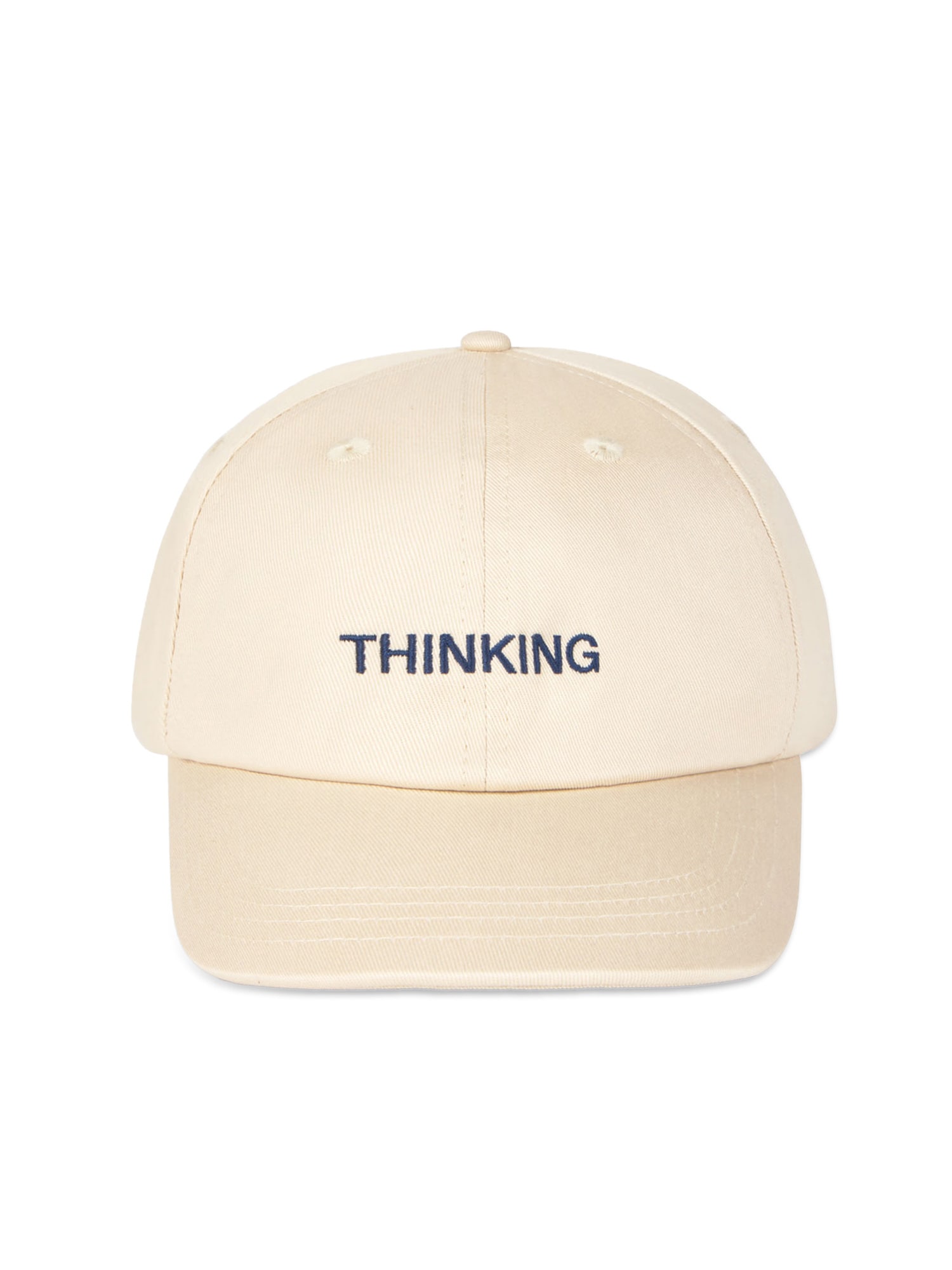 Thinking MU Șapcă  THINKING CHRIS   alb murdar