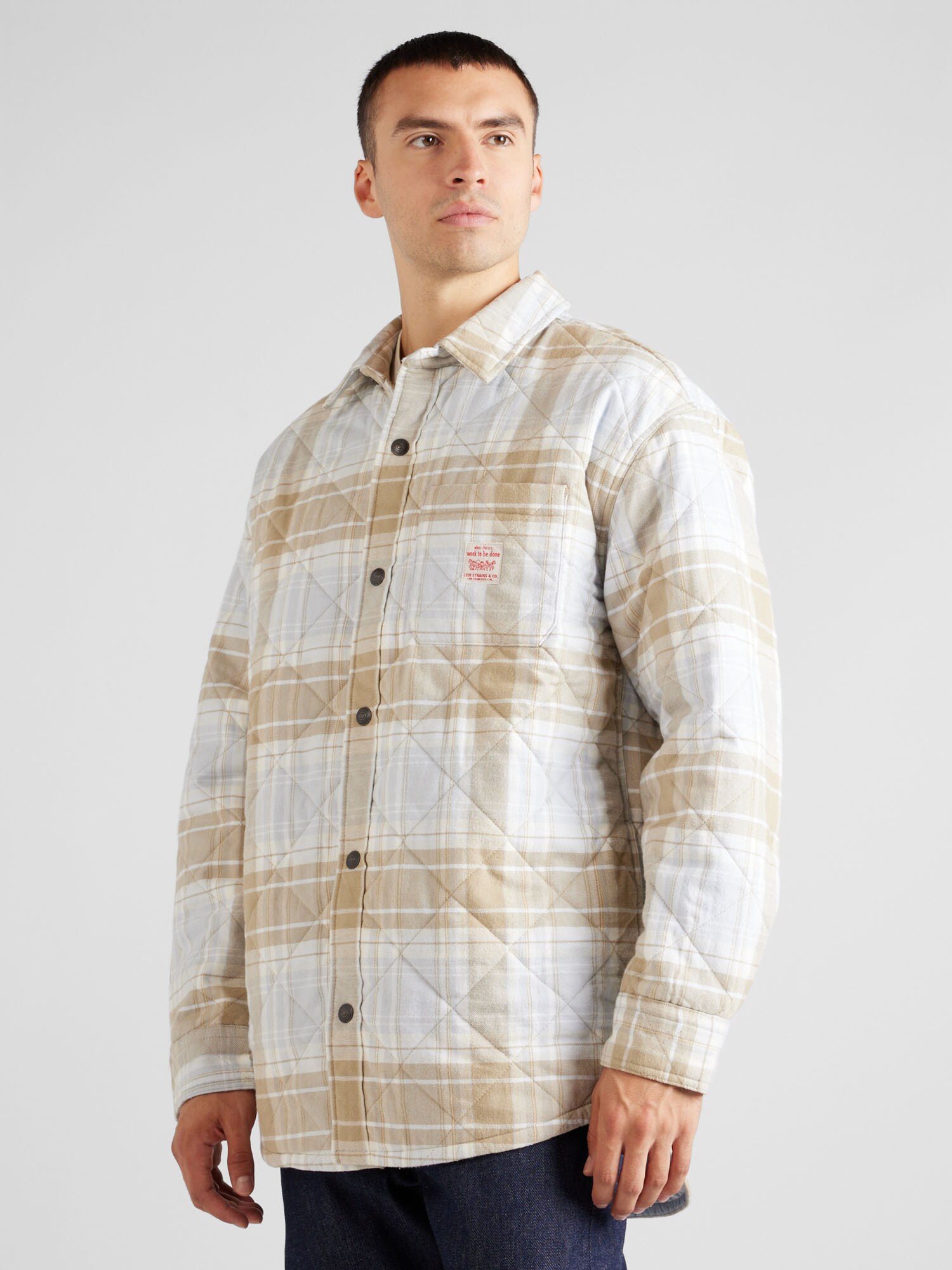 LEVI'S ® Átmeneti dzseki 'Parkside Overshirt'  bézs / homok termék 2. képe