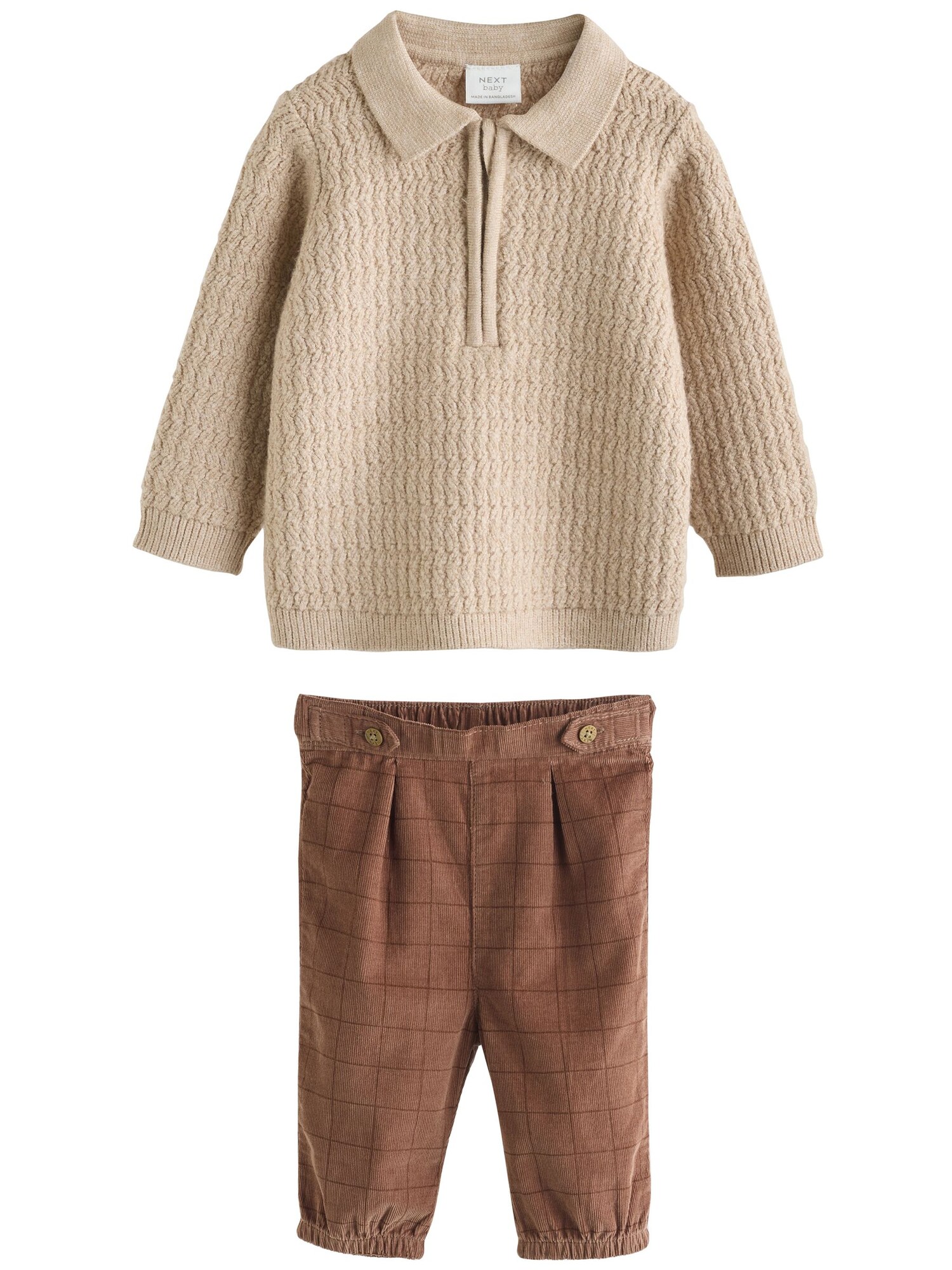 Next Set  bej / maro