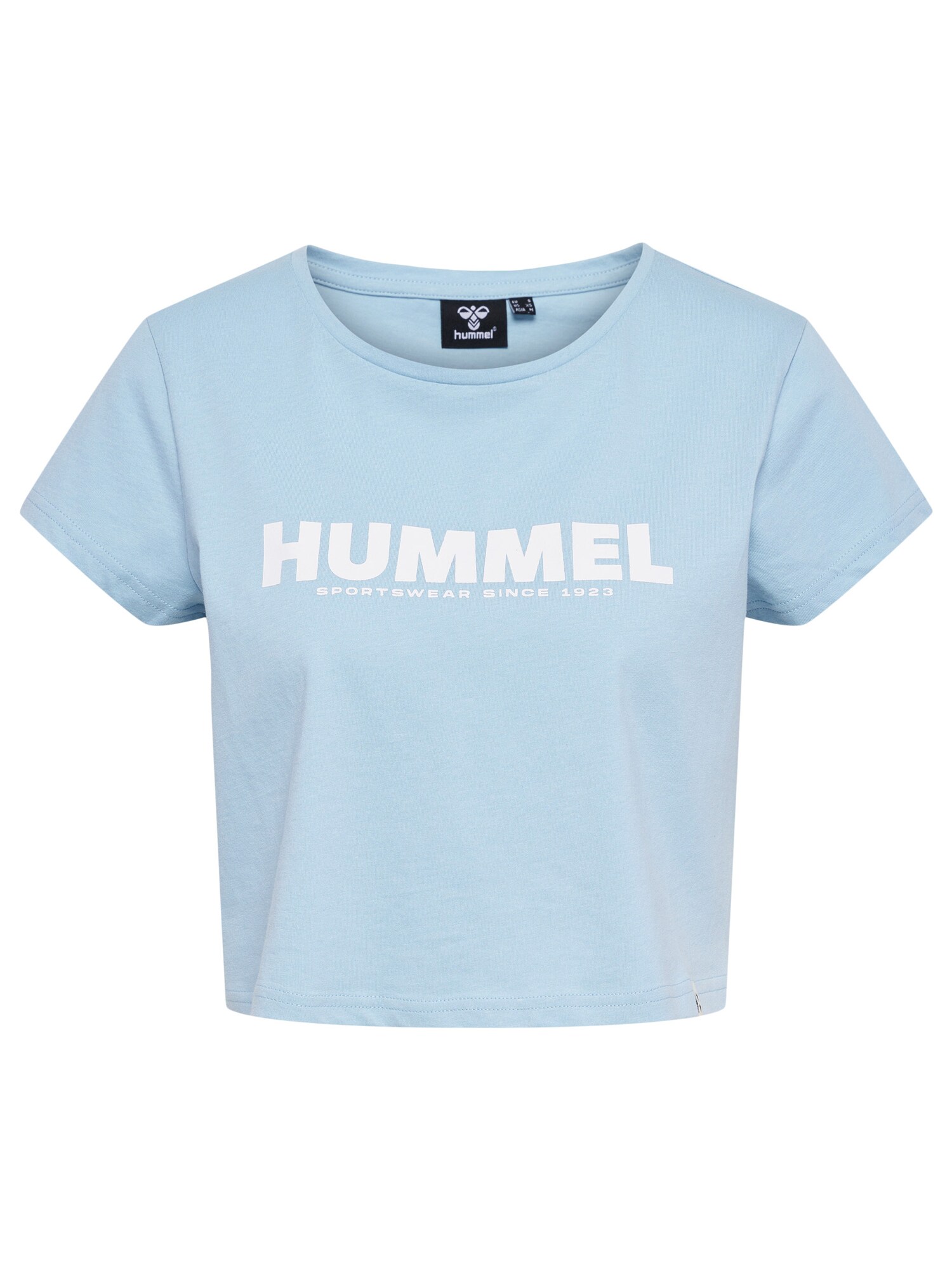 Hummel Funkčné tričko  nebesky modrá / biela