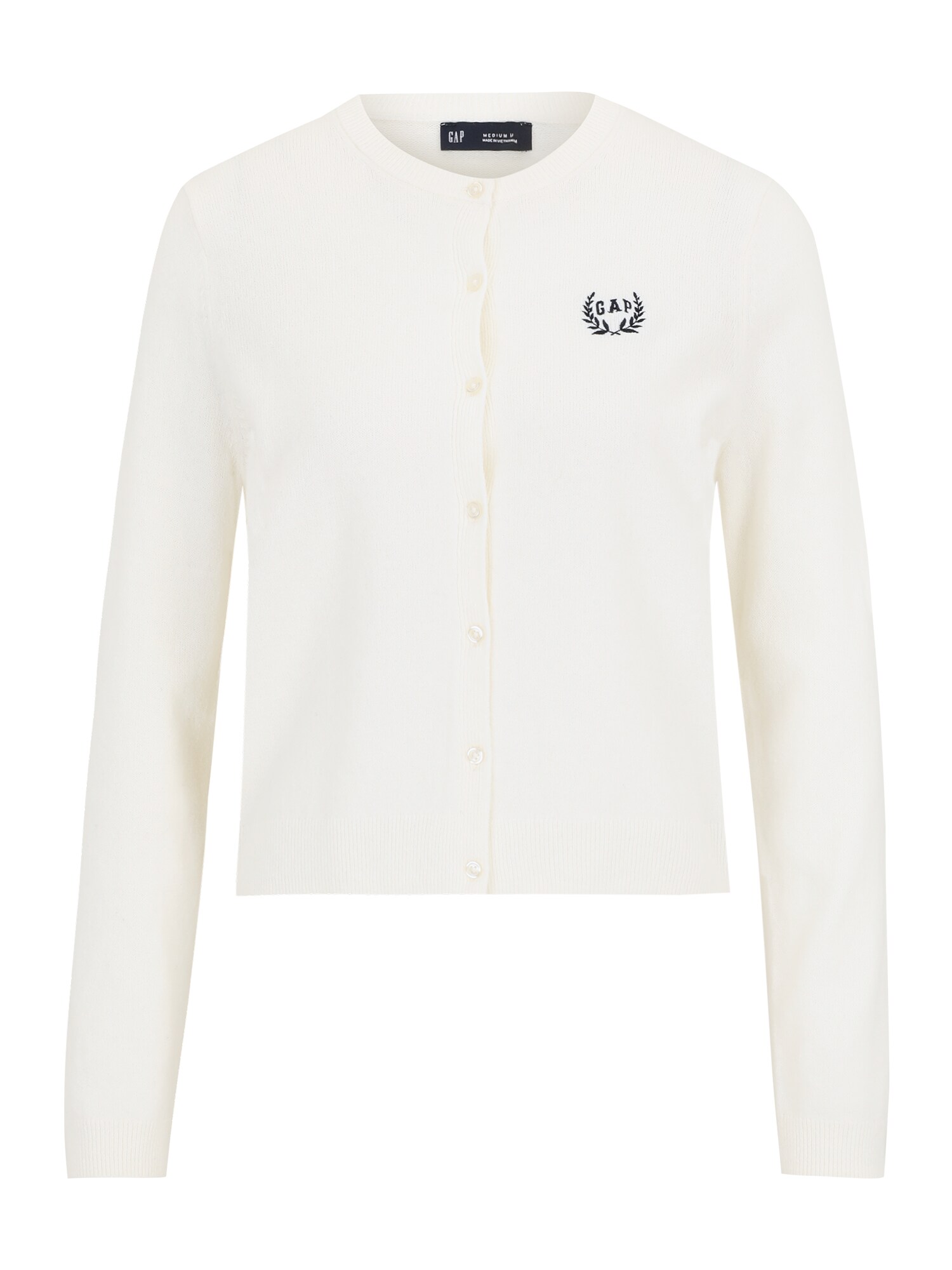 Gap Tall Geacă Tricotată Negru / Alb-image