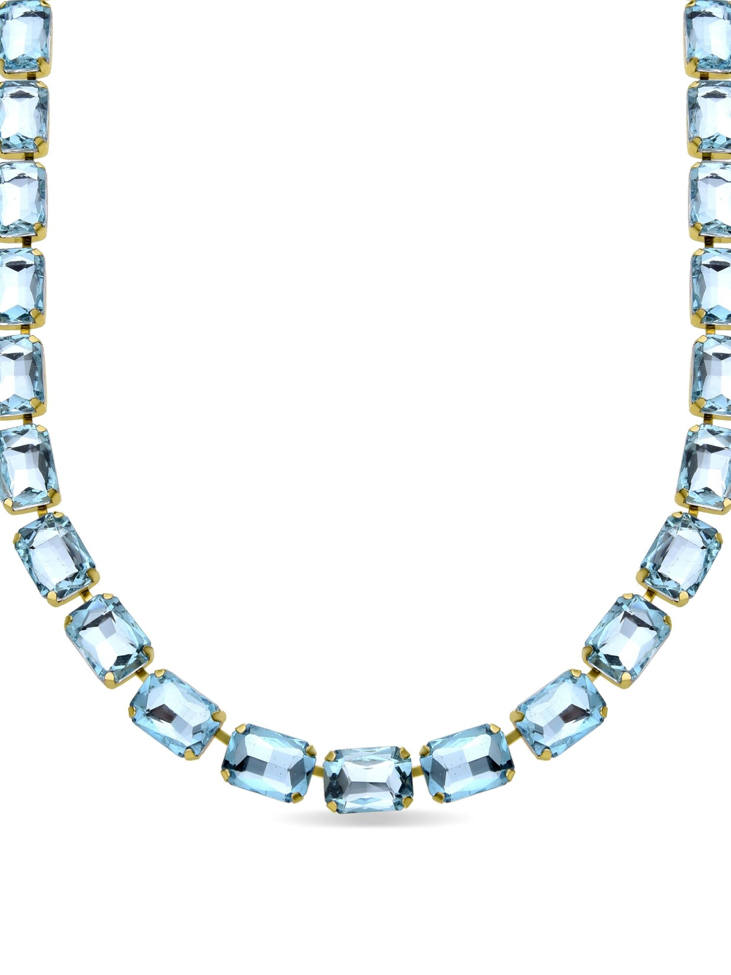 Luxenter Ankek-halsband i 18 karat gult guld dam – bild 3