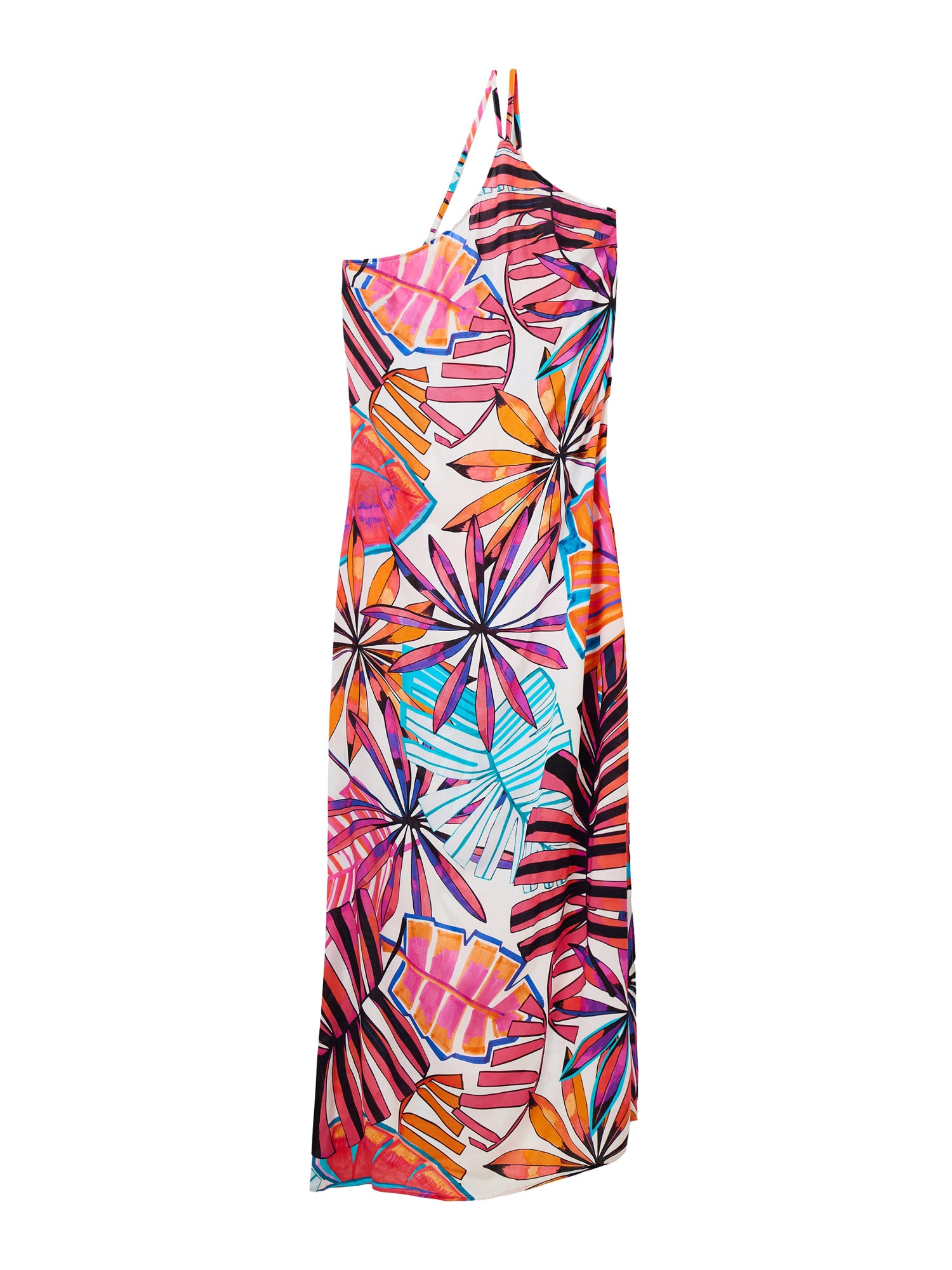 Desigual Paplūdimio suknelė 'SALINAS' šviesiai mėlyna / rožinė / vyšninė spalva / balta