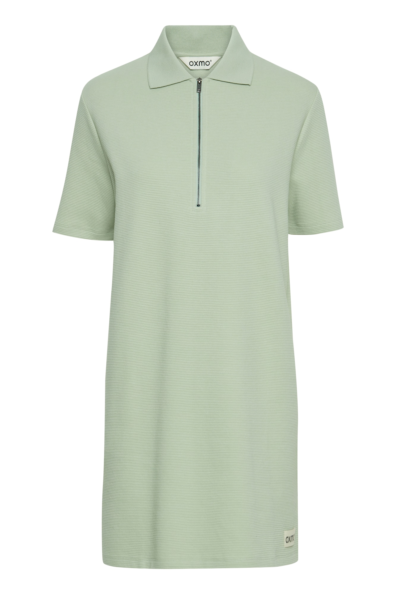 Oxmo Vestido camisero  verde claro