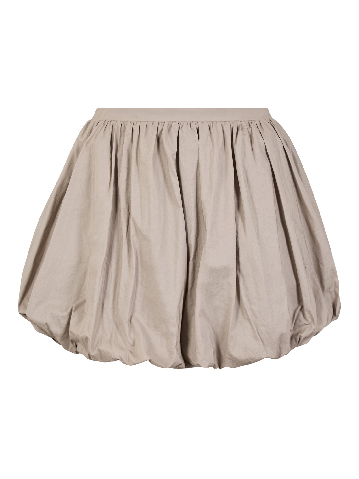 Apricot Bubble Hem Cotton Mini Shorts