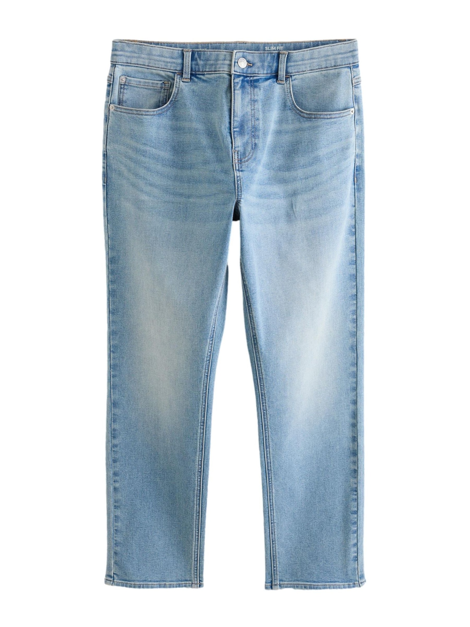 Next Jeans Essential albastru denim