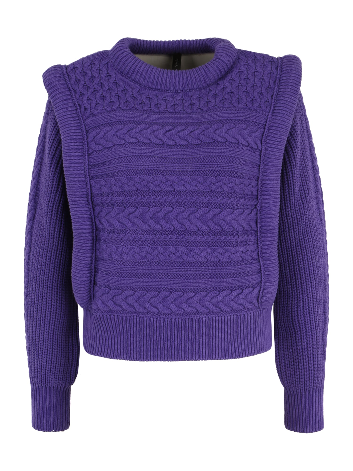 Y.A.S Petite Megztinis 'ULLI' tamsiai violetinė