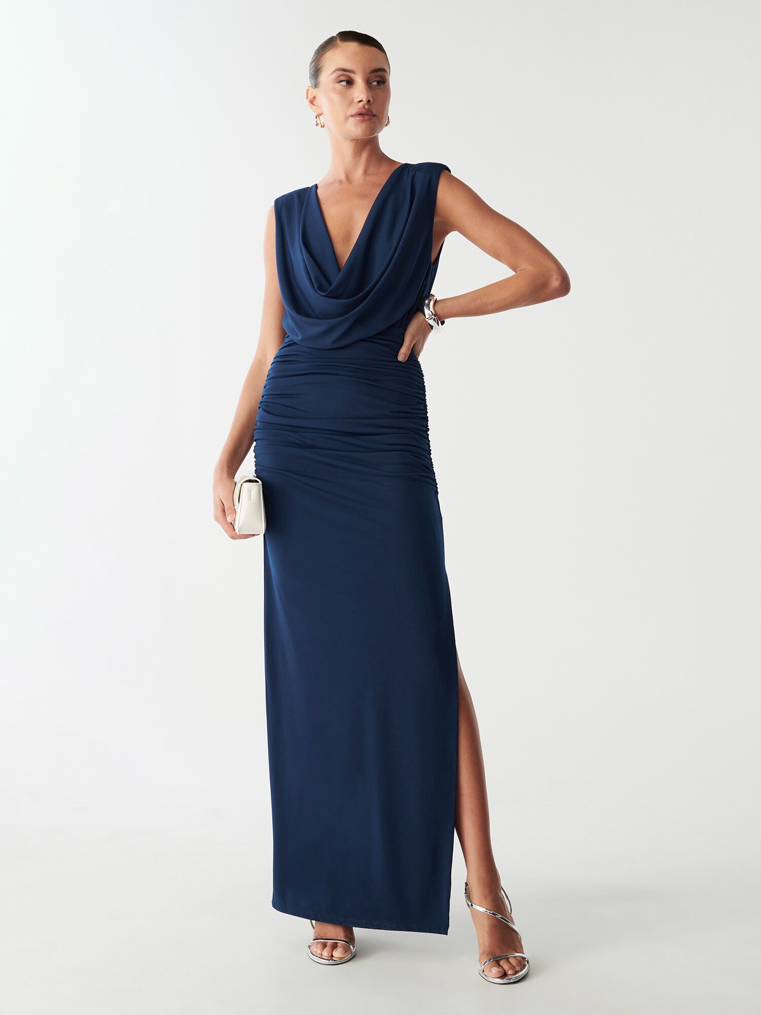 BWLDR Rochie de seară KAYLIE  albastru marin