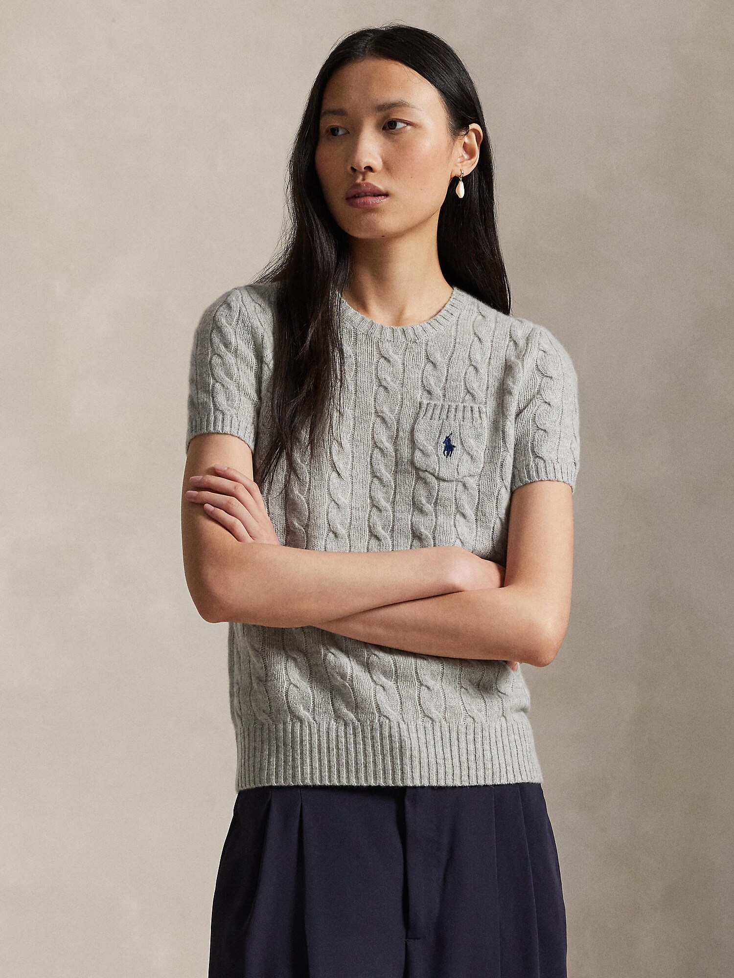 Polo Ralph Lauren Jersey gris – imagen 7