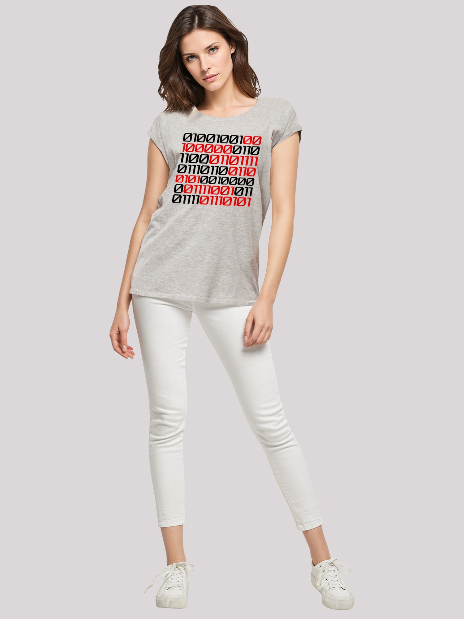 Thumbnail - F4NT4STIC T-Shirt I Love You 01001001 Binary Code Valentinstag