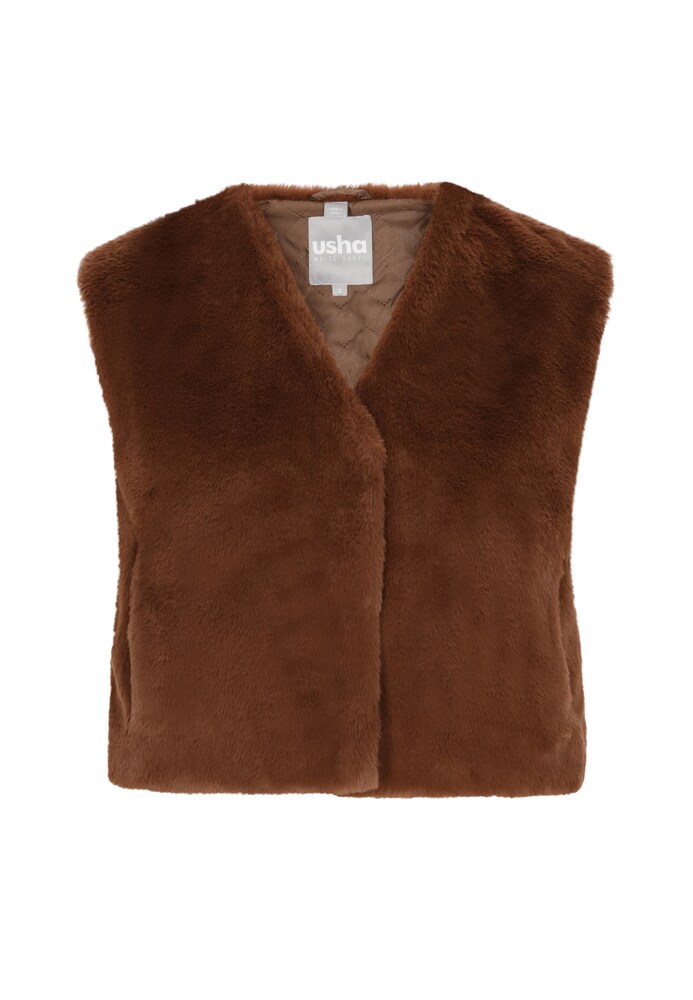 usha WHITE LABEL Mellény Női barna , Méret XL