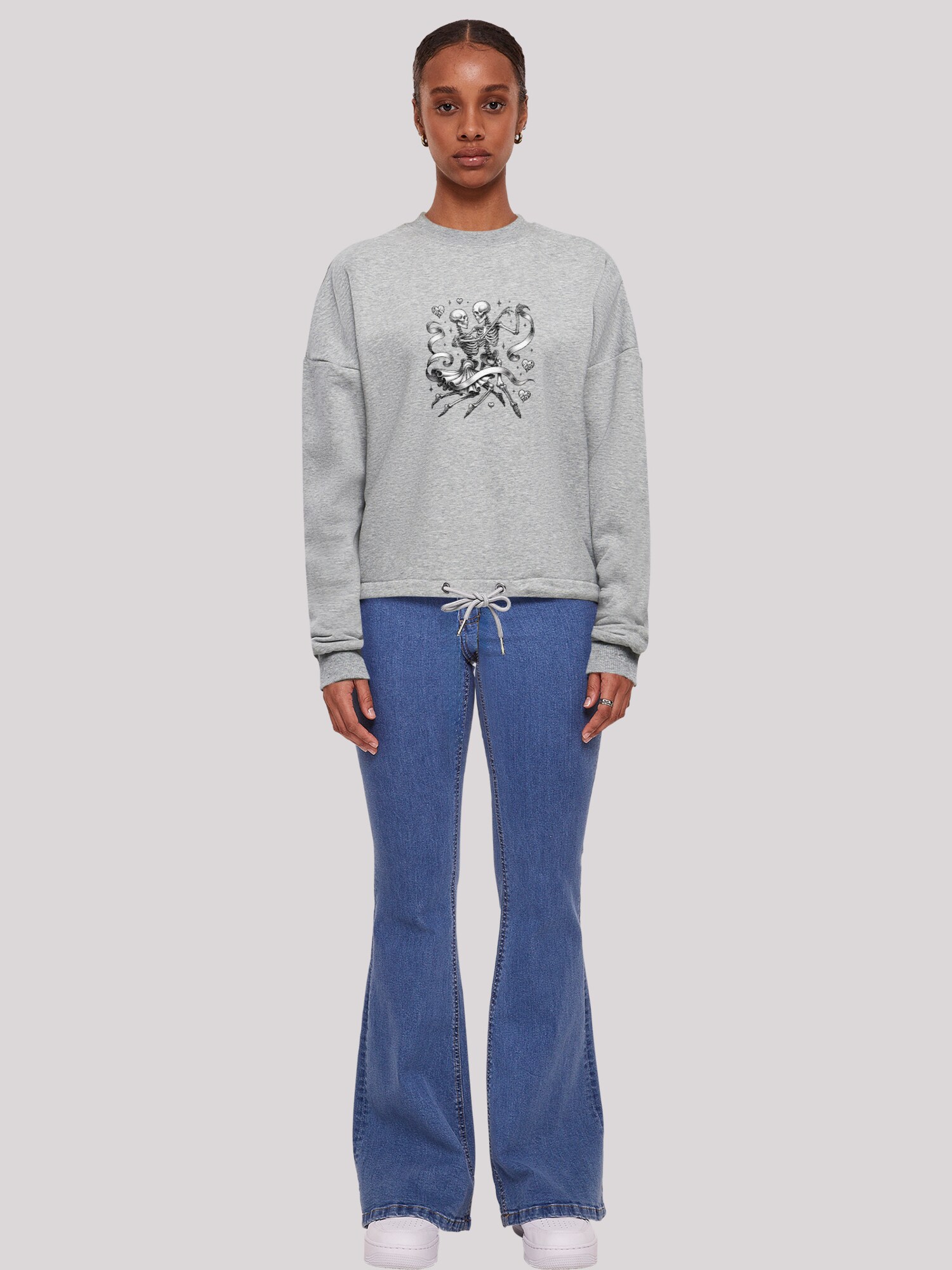 Thumbnail - F4NT4STIC Sweatshirt Skelettpaar Tanzt Mit Band